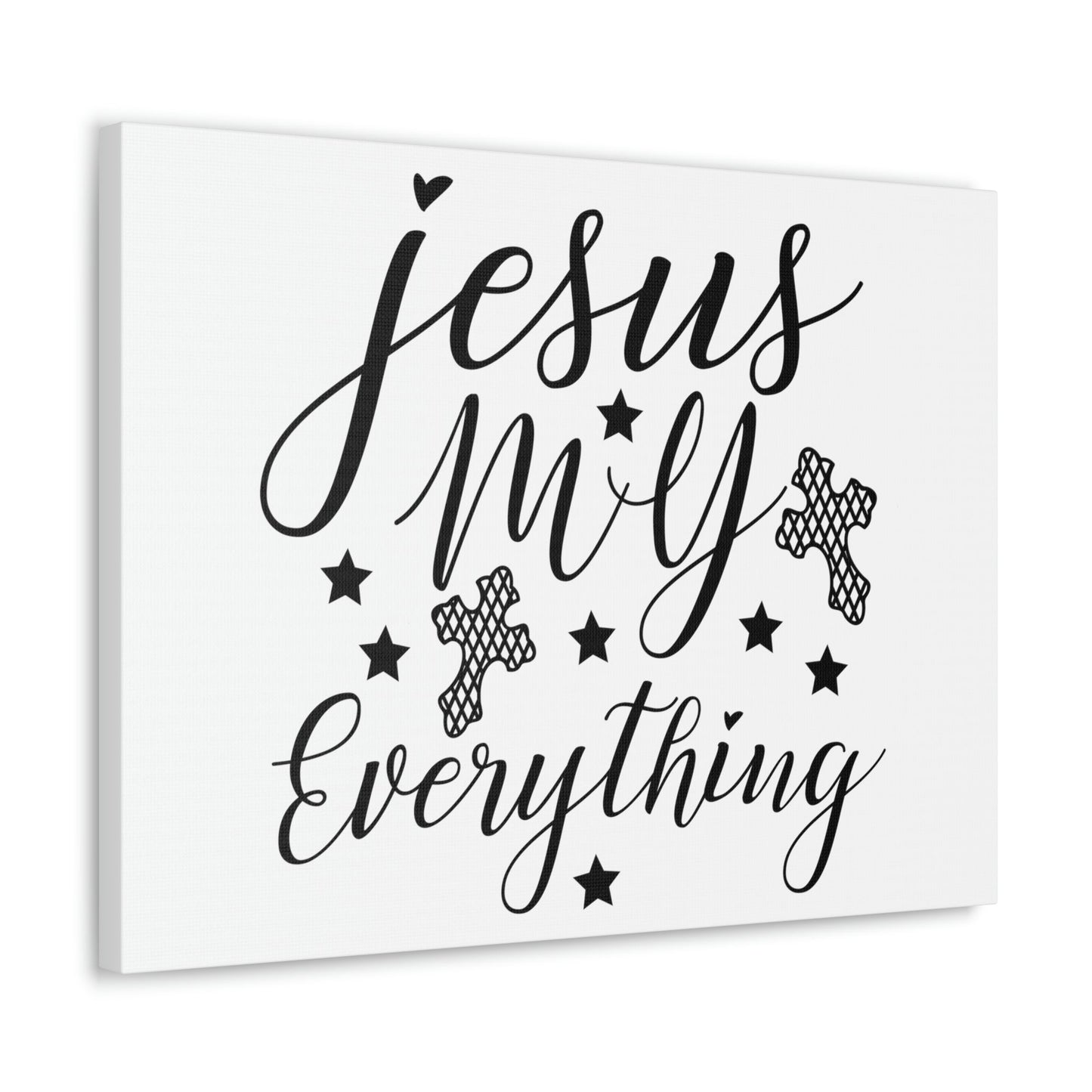 Scripture Walls Jesus My Everything 2 Corinthians 9:8 Christian Wall Art Print Ready to Hang Unframed-Express Your Love Gifts