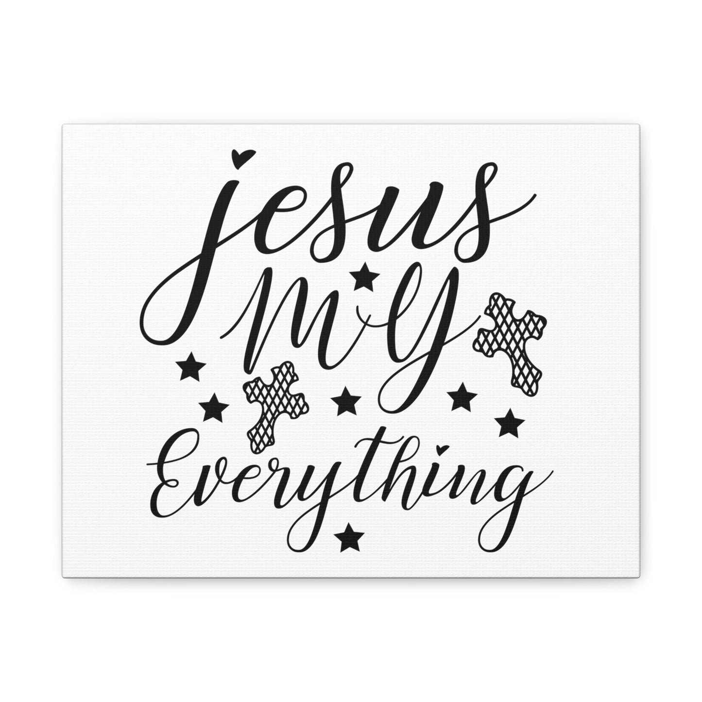Scripture Walls Jesus My Everything 2 Corinthians 9:8 Christian Wall Art Print Ready to Hang Unframed-Express Your Love Gifts
