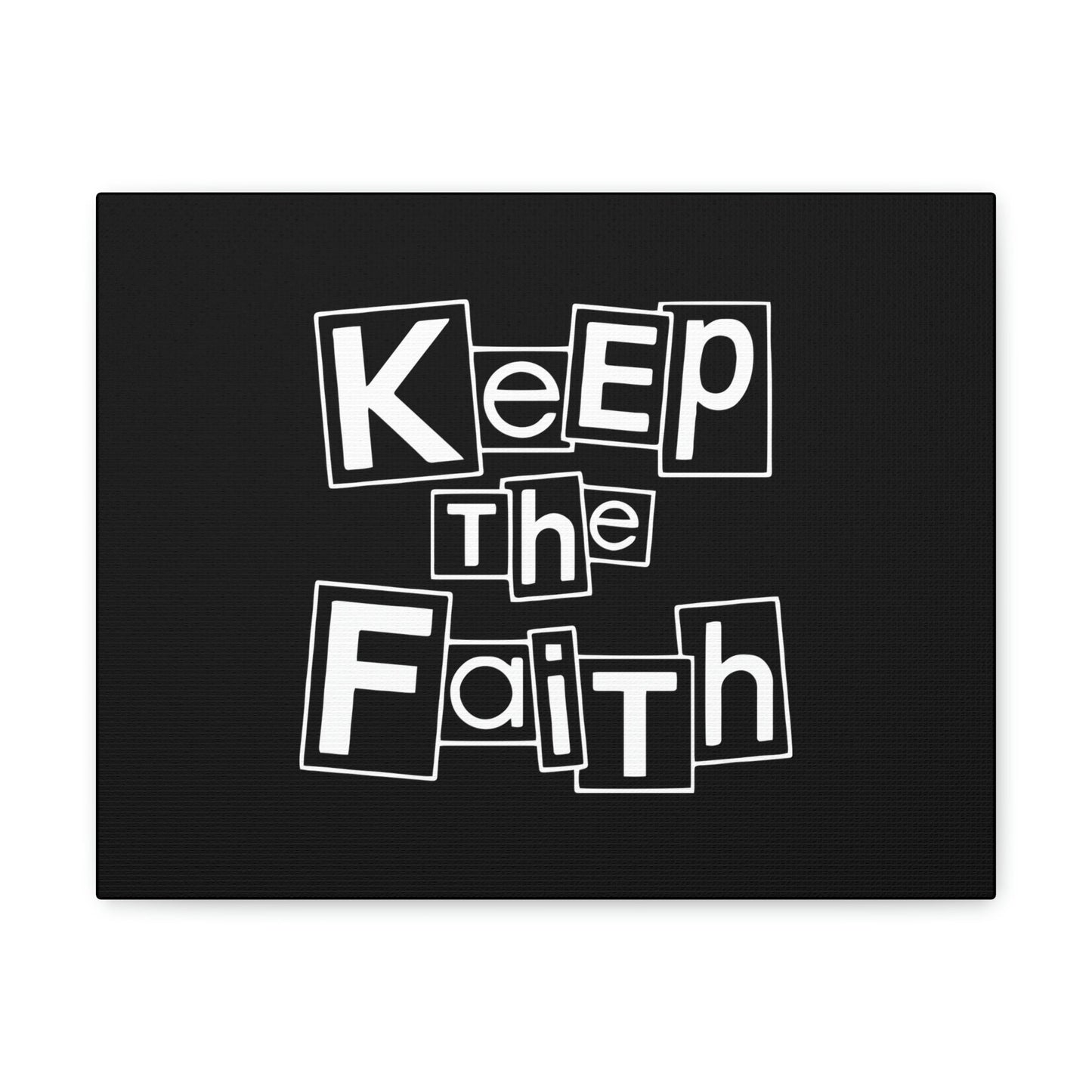 Keep The Faith Hebrews 11:6 Squares Christian Wall Art Bible Verse Print Ready to Hang Unframed-Express Your Love Gifts