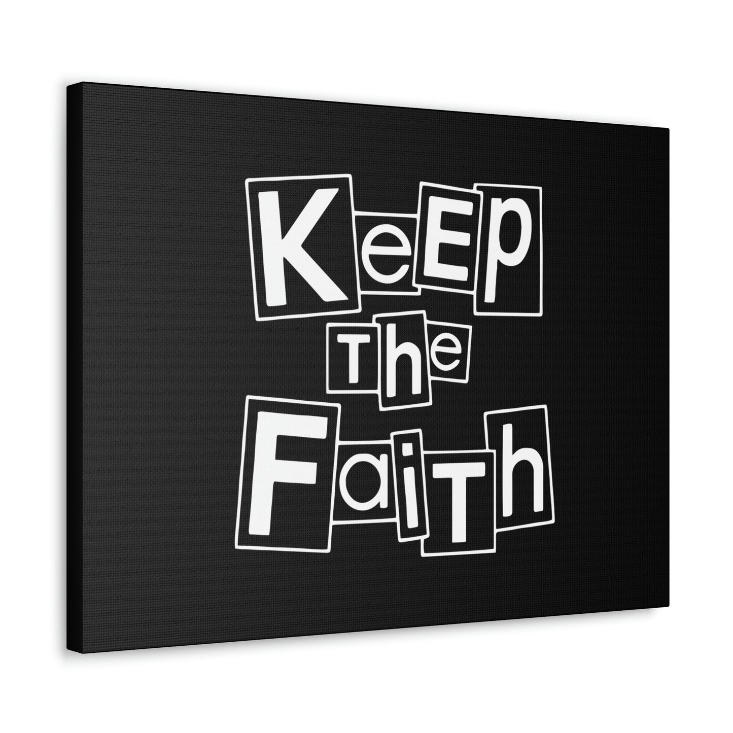 Keep The Faith Hebrews 11:6 Squares Christian Wall Art Bible Verse Print Ready to Hang Unframed-Express Your Love Gifts