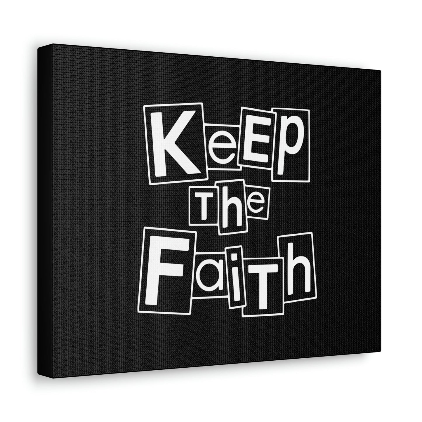 Keep The Faith Hebrews 11:6 Squares Christian Wall Art Bible Verse Print Ready to Hang Unframed-Express Your Love Gifts