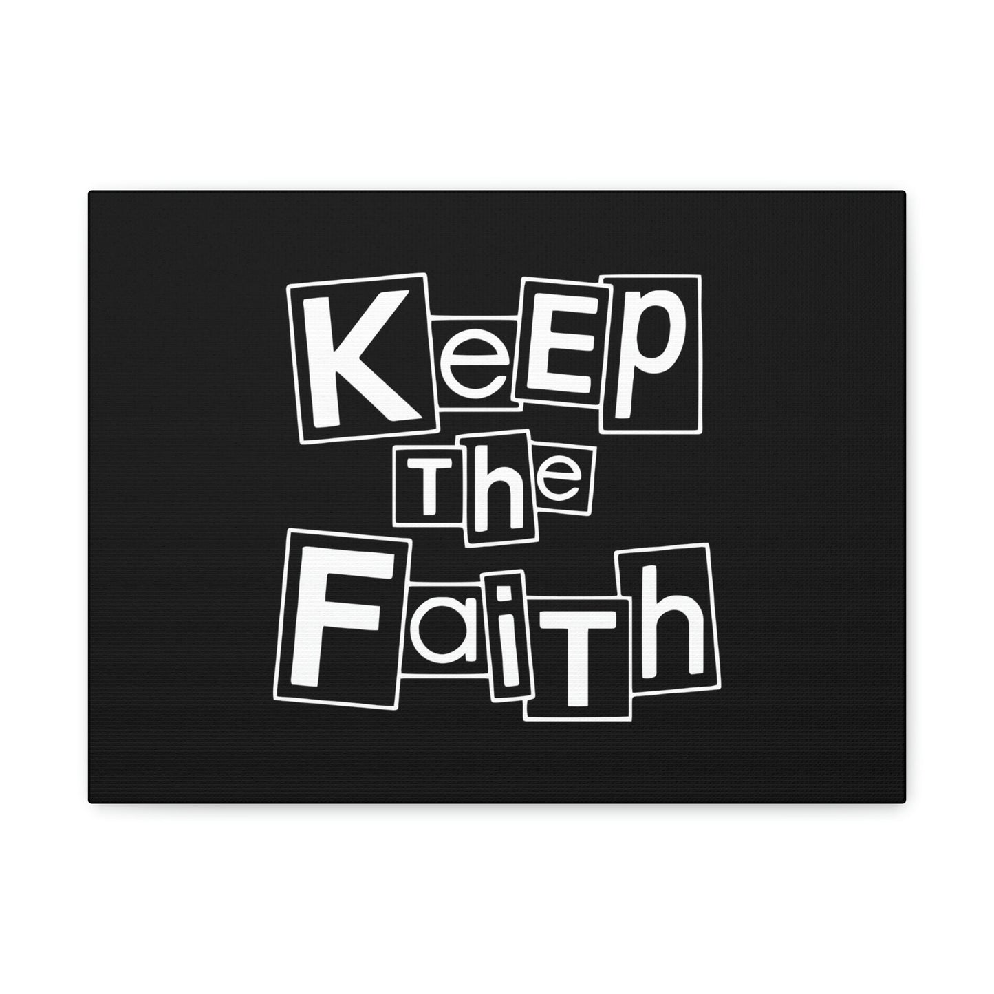 Keep The Faith Hebrews 11:6 Squares Christian Wall Art Bible Verse Print Ready to Hang Unframed-Express Your Love Gifts