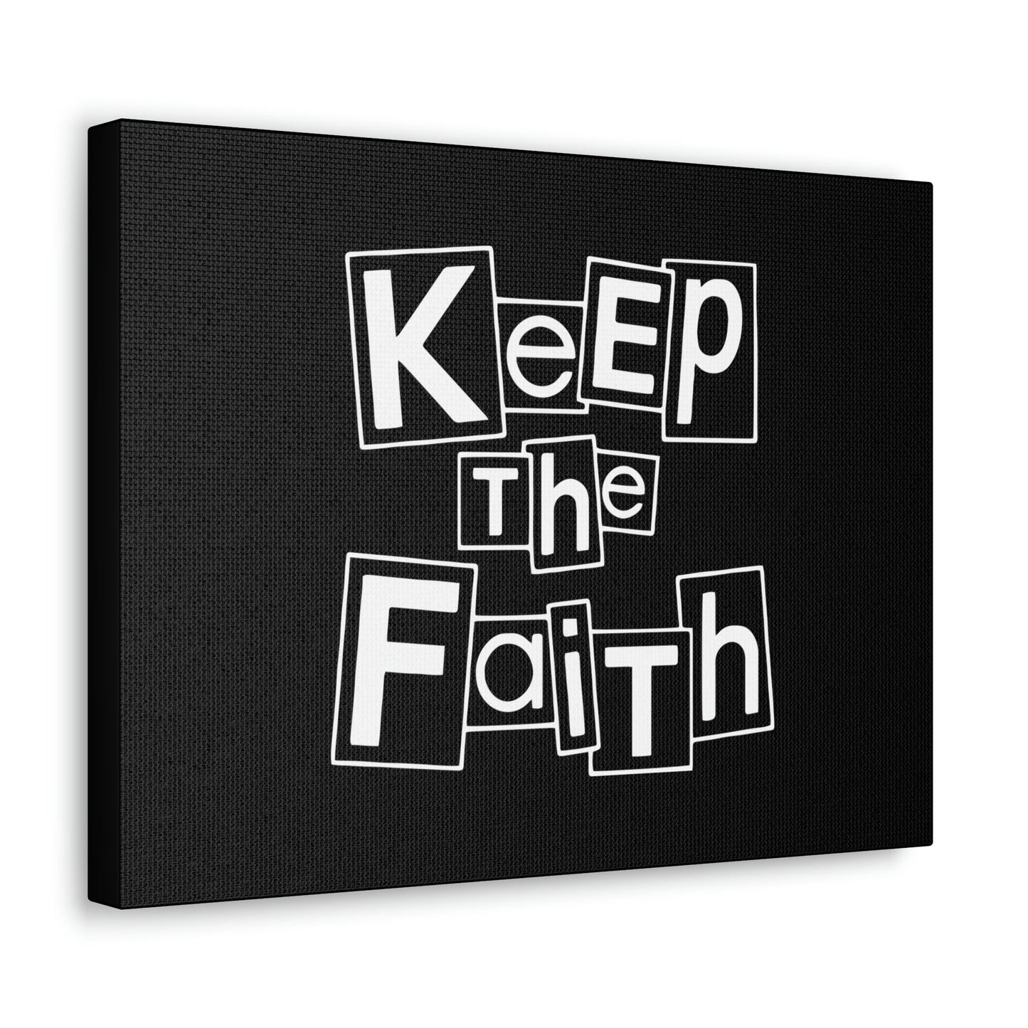 Keep The Faith Hebrews 11:6 Squares Christian Wall Art Bible Verse Print Ready to Hang Unframed-Express Your Love Gifts