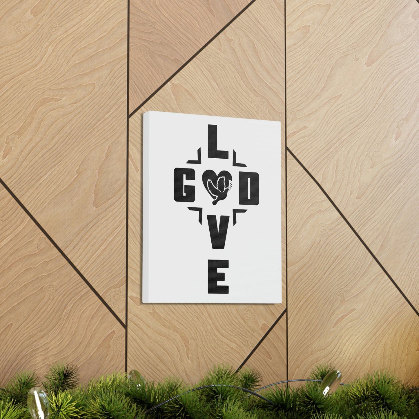 Love God Deuteronomy 6:5 Christian Wall Art Bible Verse Print Ready to Hang Unframed-Express Your Love Gifts