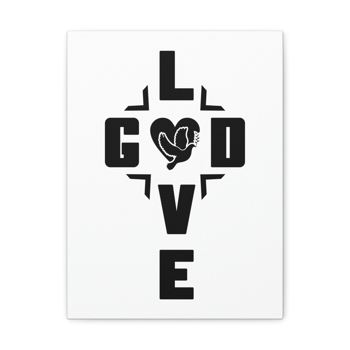 Love God Deuteronomy 6:5 Christian Wall Art Bible Verse Print Ready to Hang Unframed-Express Your Love Gifts