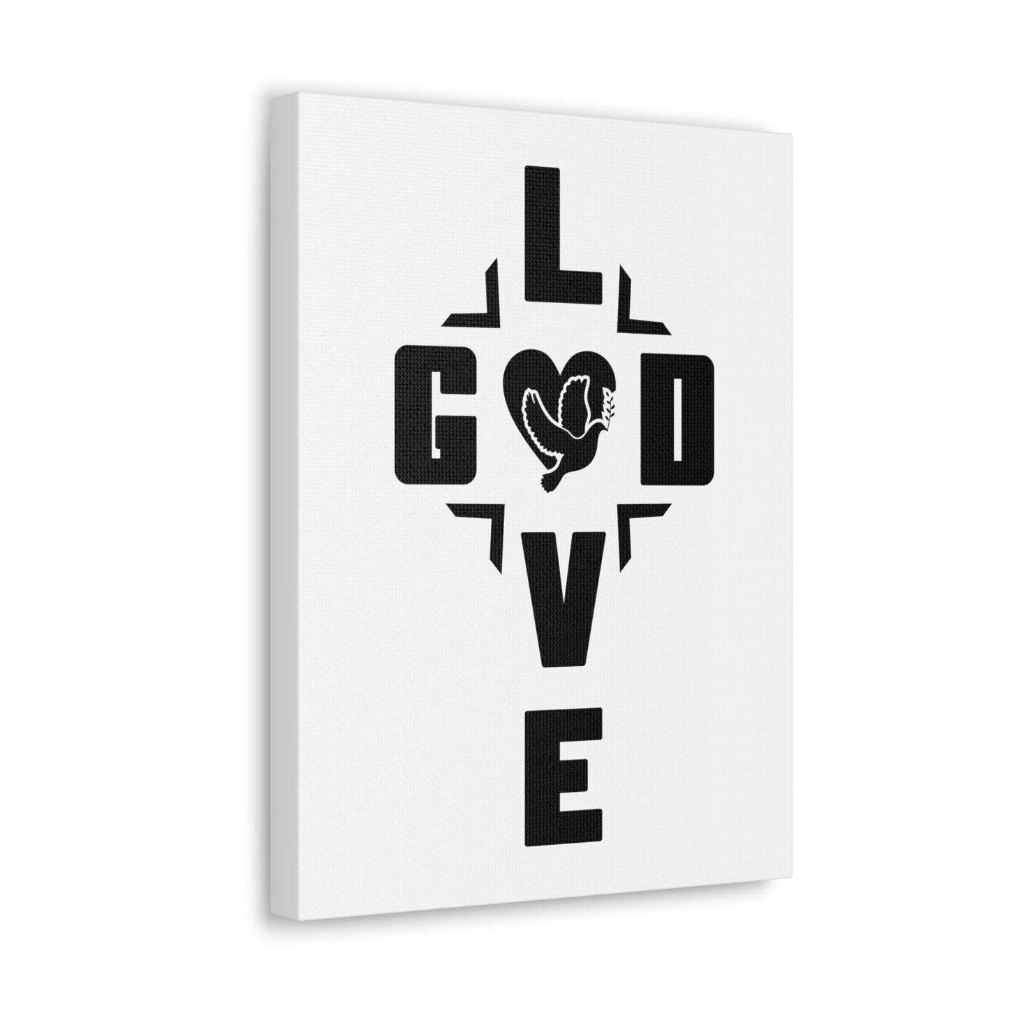 Love God Deuteronomy 6:5 Christian Wall Art Bible Verse Print Ready to Hang Unframed-Express Your Love Gifts