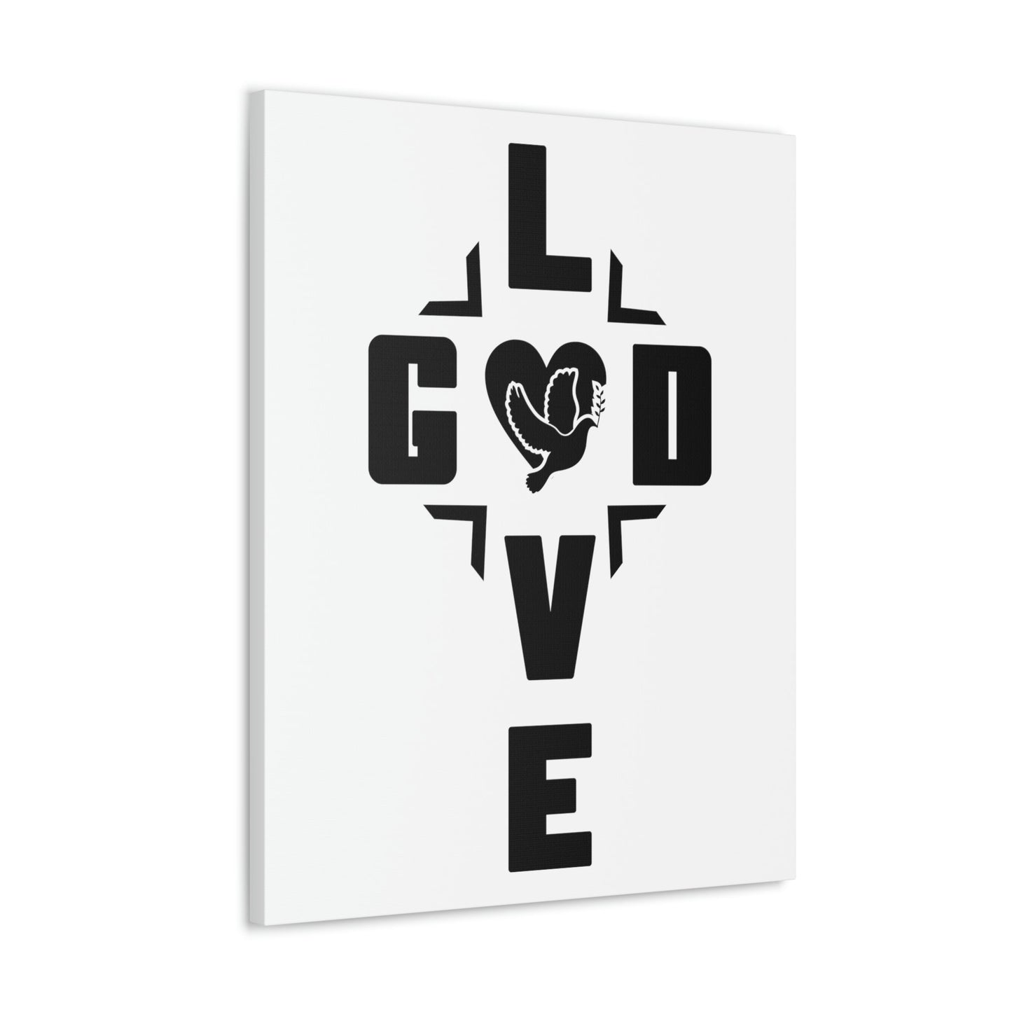 Love God Deuteronomy 6:5 Christian Wall Art Bible Verse Print Ready to Hang Unframed-Express Your Love Gifts