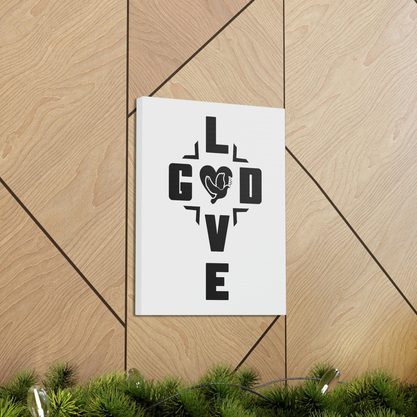 Love God Deuteronomy 6:5 Christian Wall Art Bible Verse Print Ready to Hang Unframed-Express Your Love Gifts