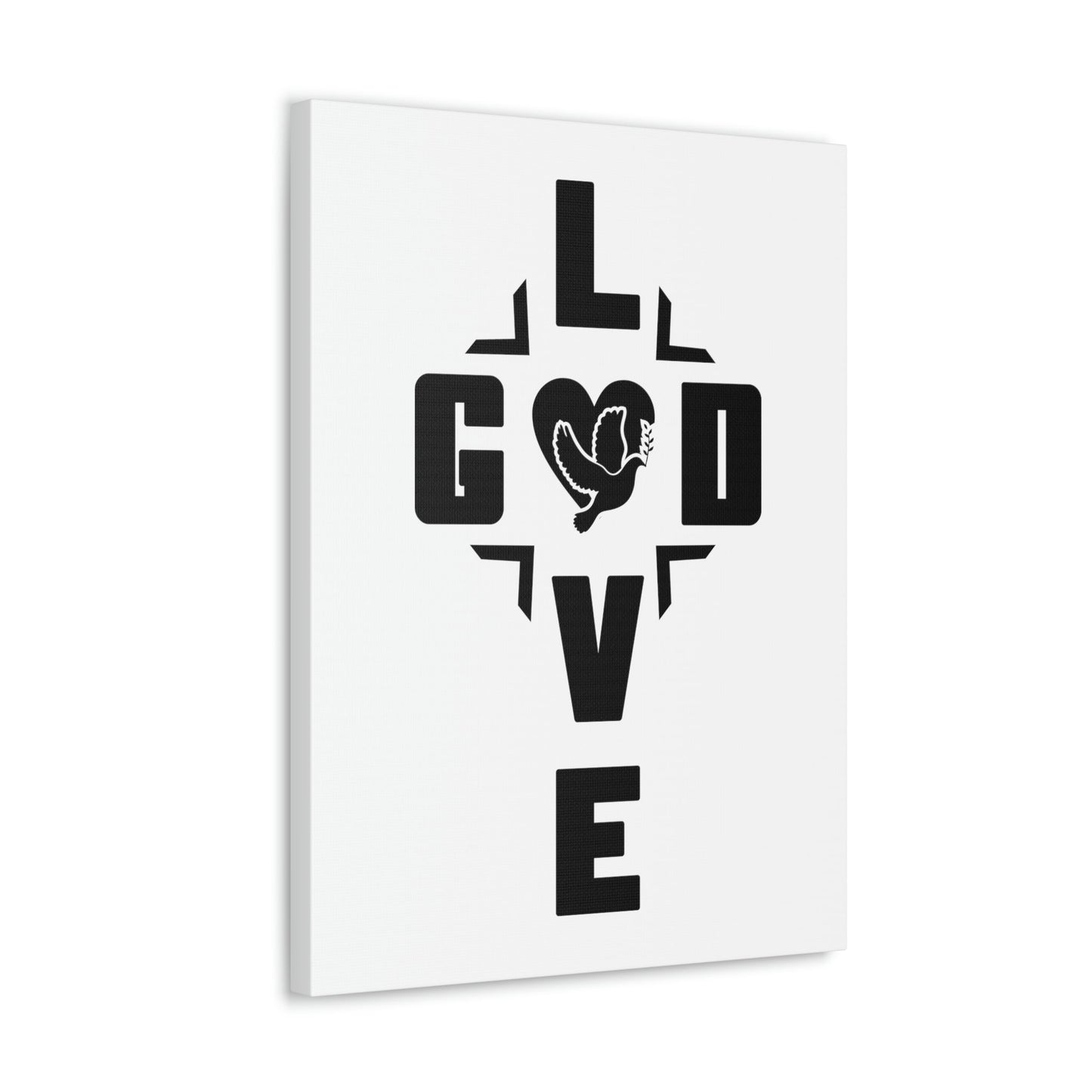 Love God Deuteronomy 6:5 Christian Wall Art Bible Verse Print Ready to Hang Unframed-Express Your Love Gifts