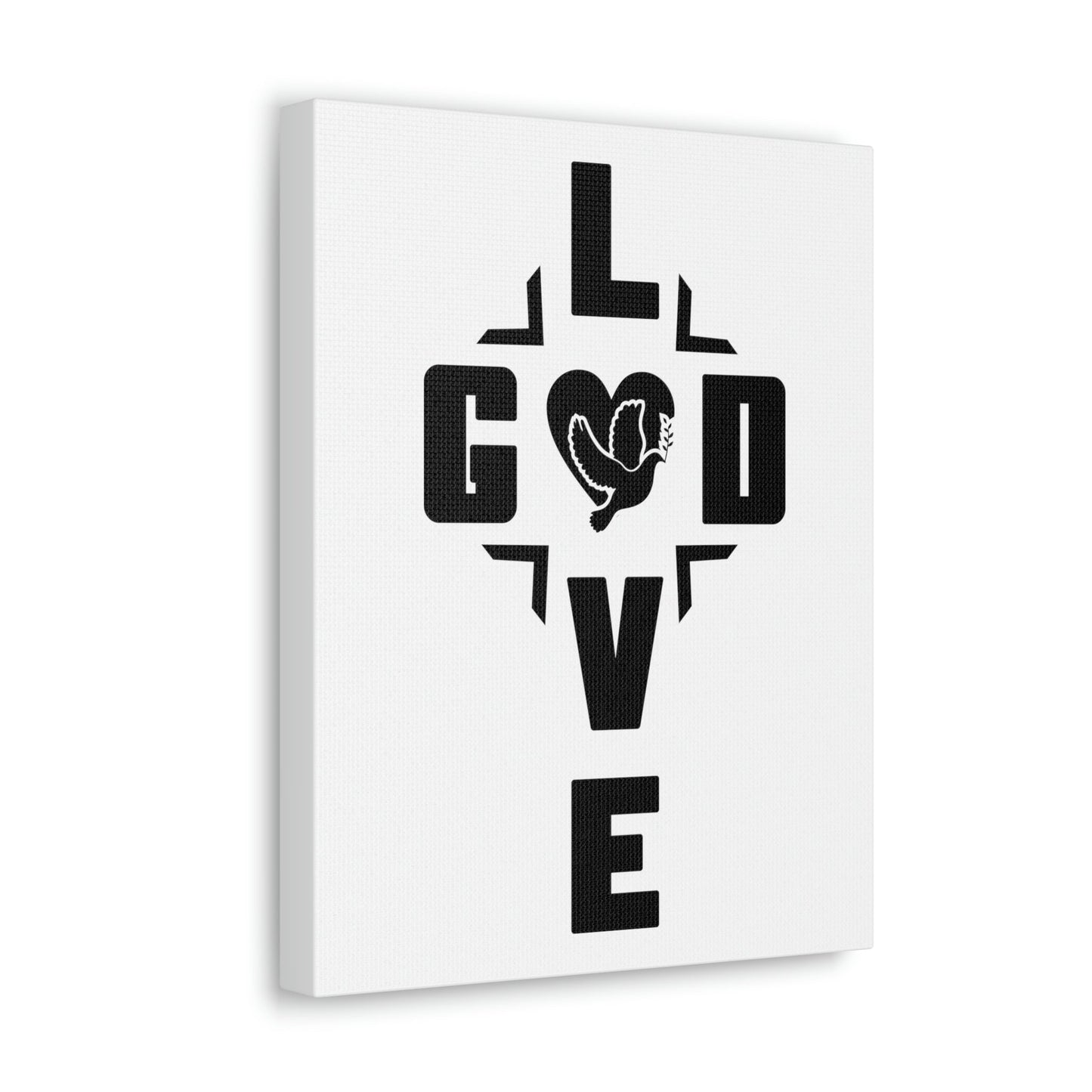 Love God Deuteronomy 6:5 Christian Wall Art Bible Verse Print Ready to Hang Unframed-Express Your Love Gifts