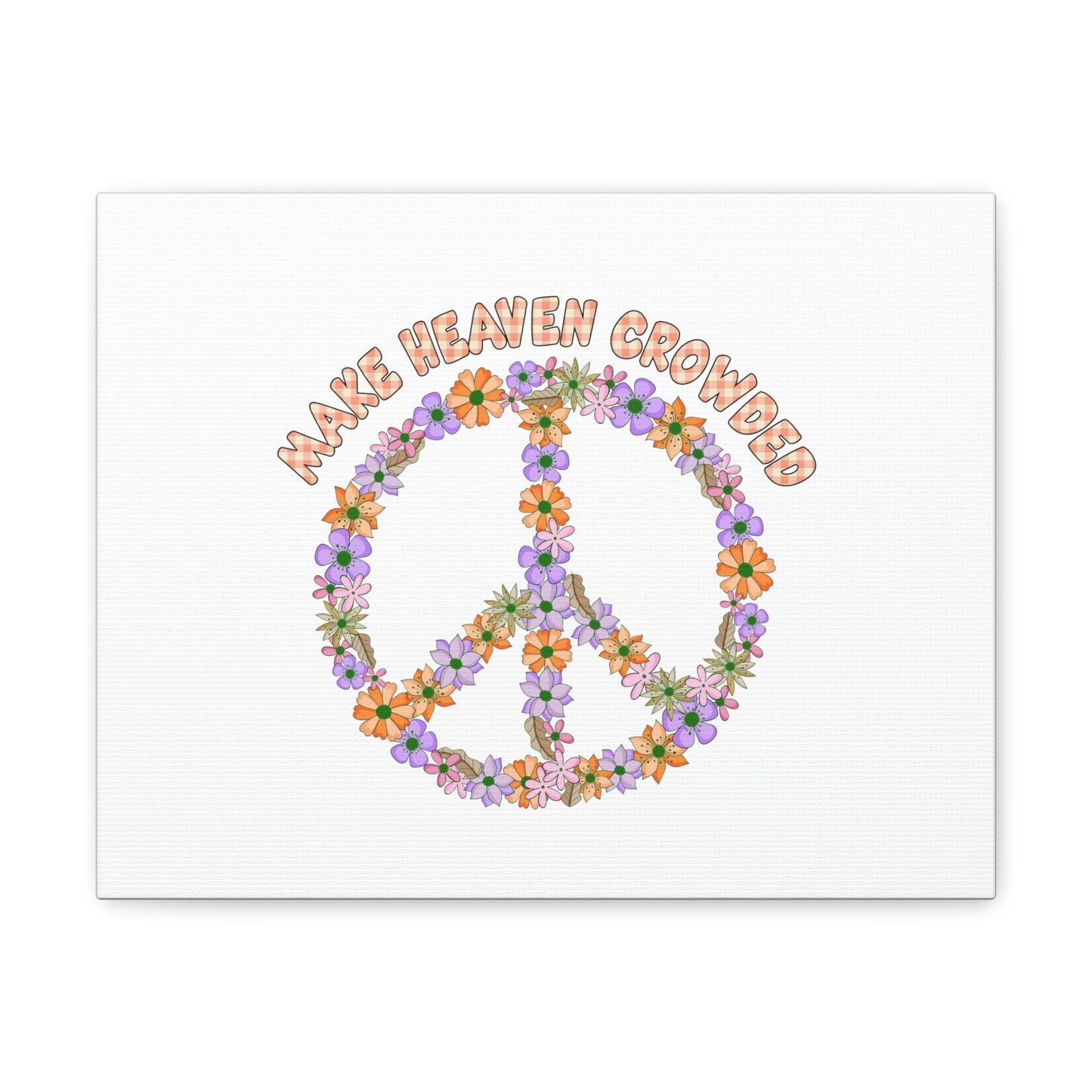 Make Heaven Crowded 1 Thessalonians 4:17 Christian Wall Art Bible Verse Print Ready to Hang Unframed-Express Your Love Gifts