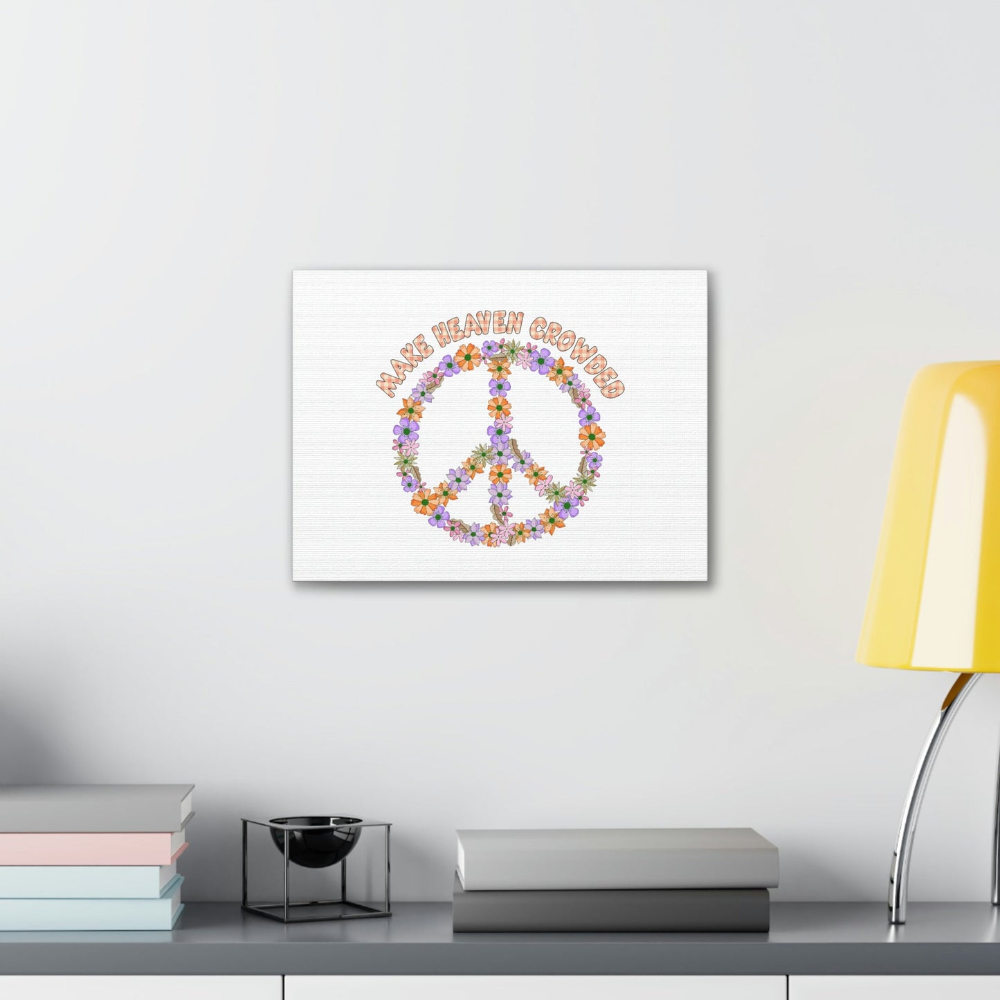 Make Heaven Crowded 1 Thessalonians 4:17 Christian Wall Art Bible Verse Print Ready to Hang Unframed-Express Your Love Gifts