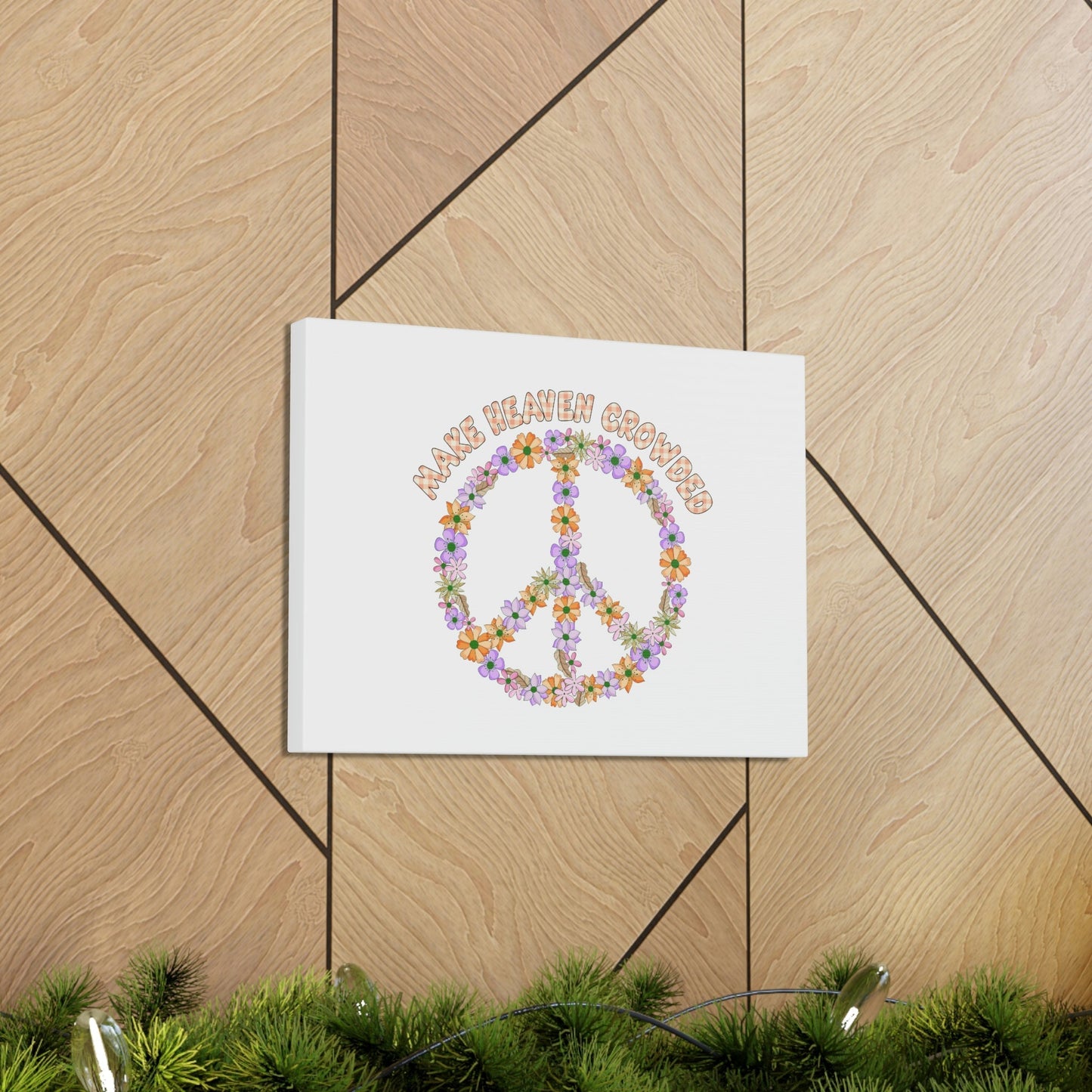 Make Heaven Crowded 1 Thessalonians 4:17 Christian Wall Art Bible Verse Print Ready to Hang Unframed-Express Your Love Gifts