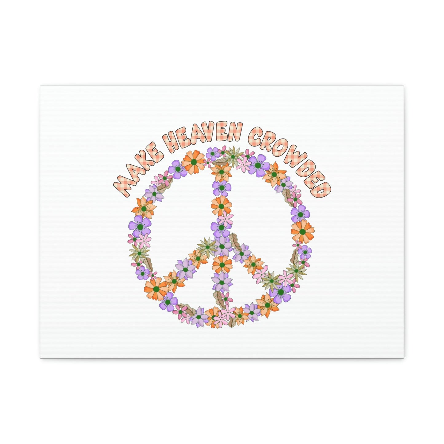 Make Heaven Crowded 1 Thessalonians 4:17 Christian Wall Art Bible Verse Print Ready to Hang Unframed-Express Your Love Gifts