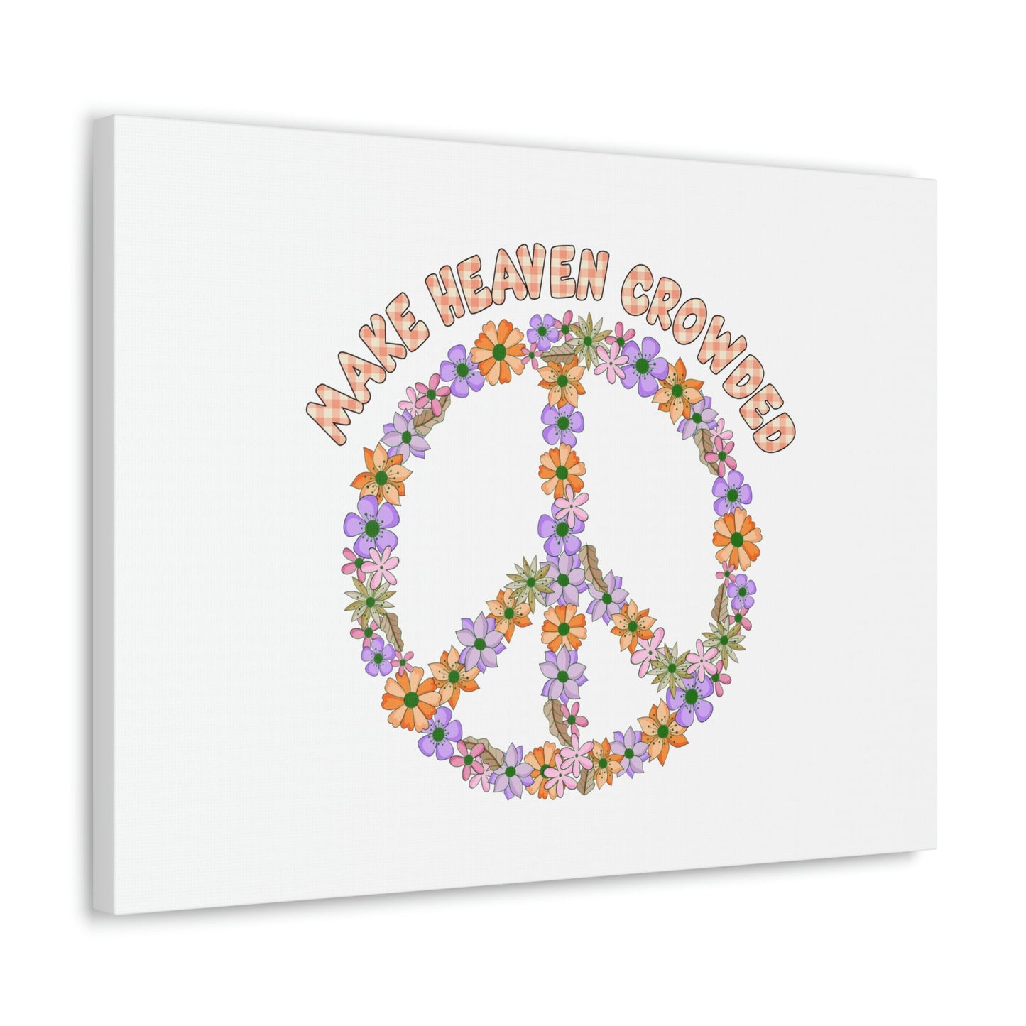 Make Heaven Crowded 1 Thessalonians 4:17 Christian Wall Art Bible Verse Print Ready to Hang Unframed-Express Your Love Gifts