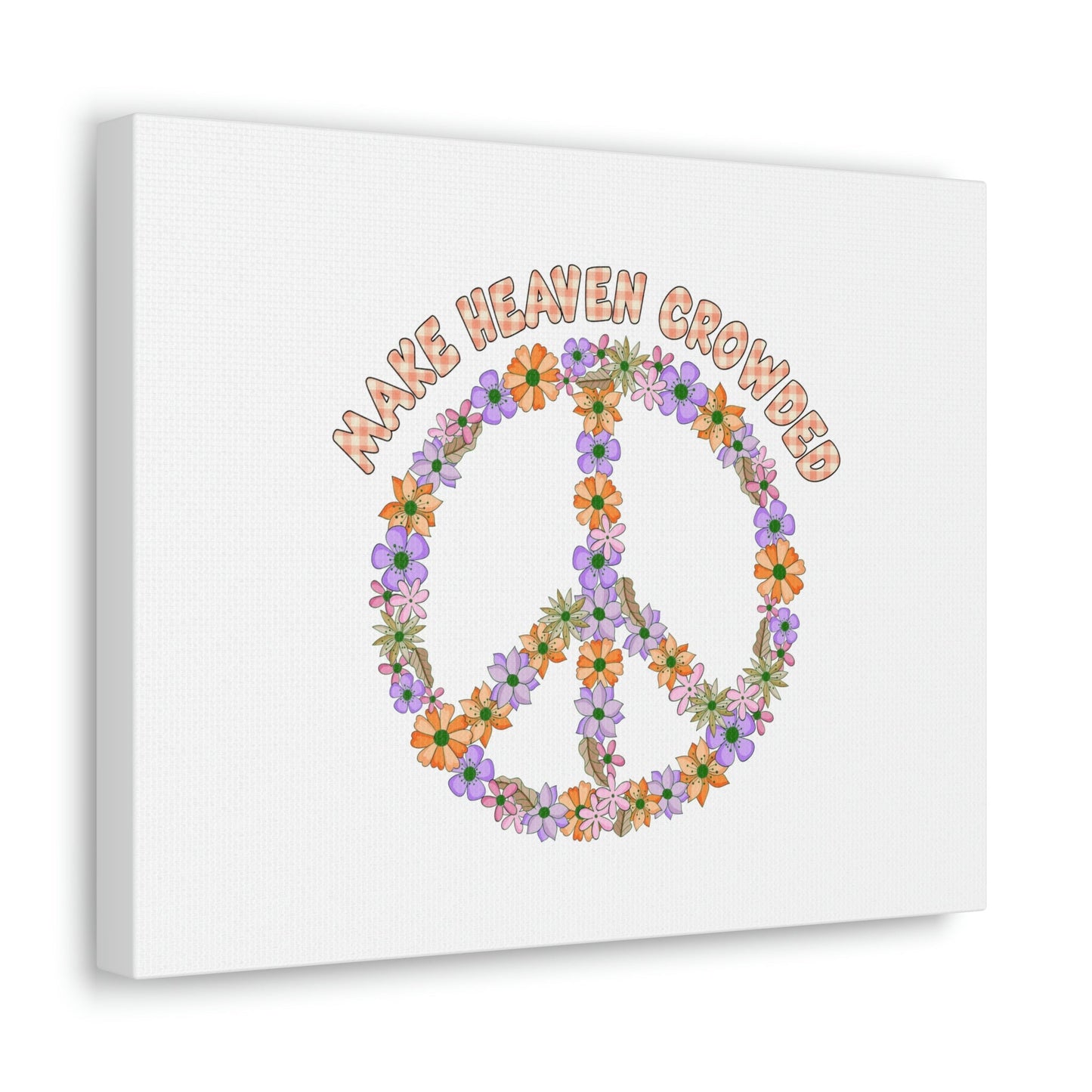 Make Heaven Crowded 1 Thessalonians 4:17 Christian Wall Art Bible Verse Print Ready to Hang Unframed-Express Your Love Gifts