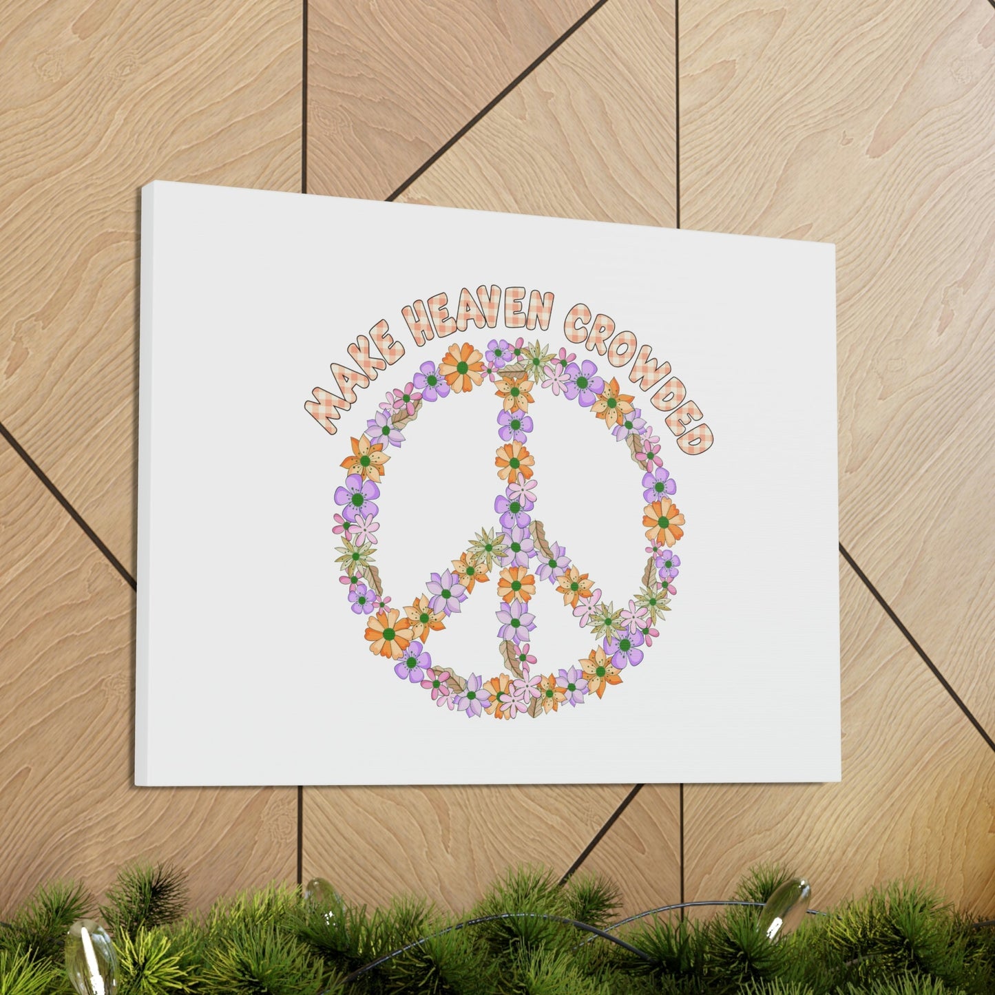 Make Heaven Crowded 1 Thessalonians 4:17 Christian Wall Art Bible Verse Print Ready to Hang Unframed-Express Your Love Gifts