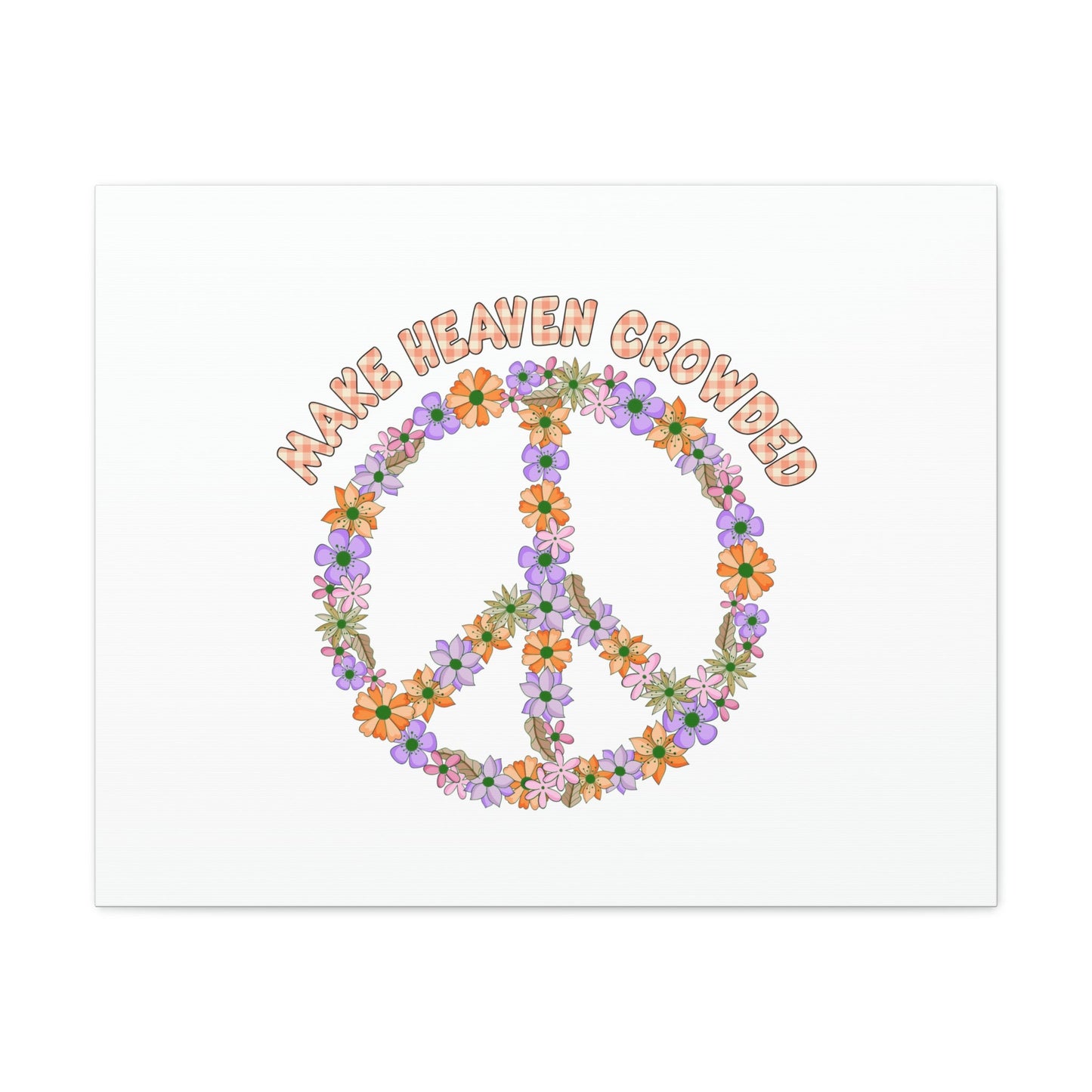 Make Heaven Crowded 1 Thessalonians 4:17 Christian Wall Art Bible Verse Print Ready to Hang Unframed-Express Your Love Gifts