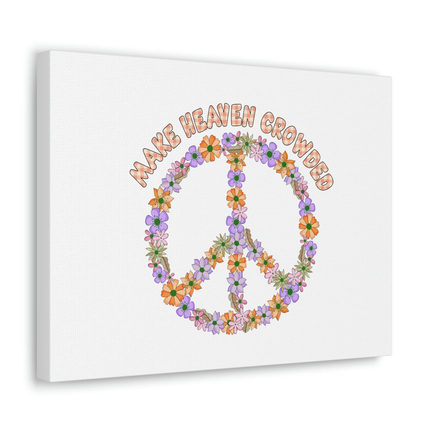 Make Heaven Crowded 1 Thessalonians 4:17 Christian Wall Art Bible Verse Print Ready to Hang Unframed-Express Your Love Gifts