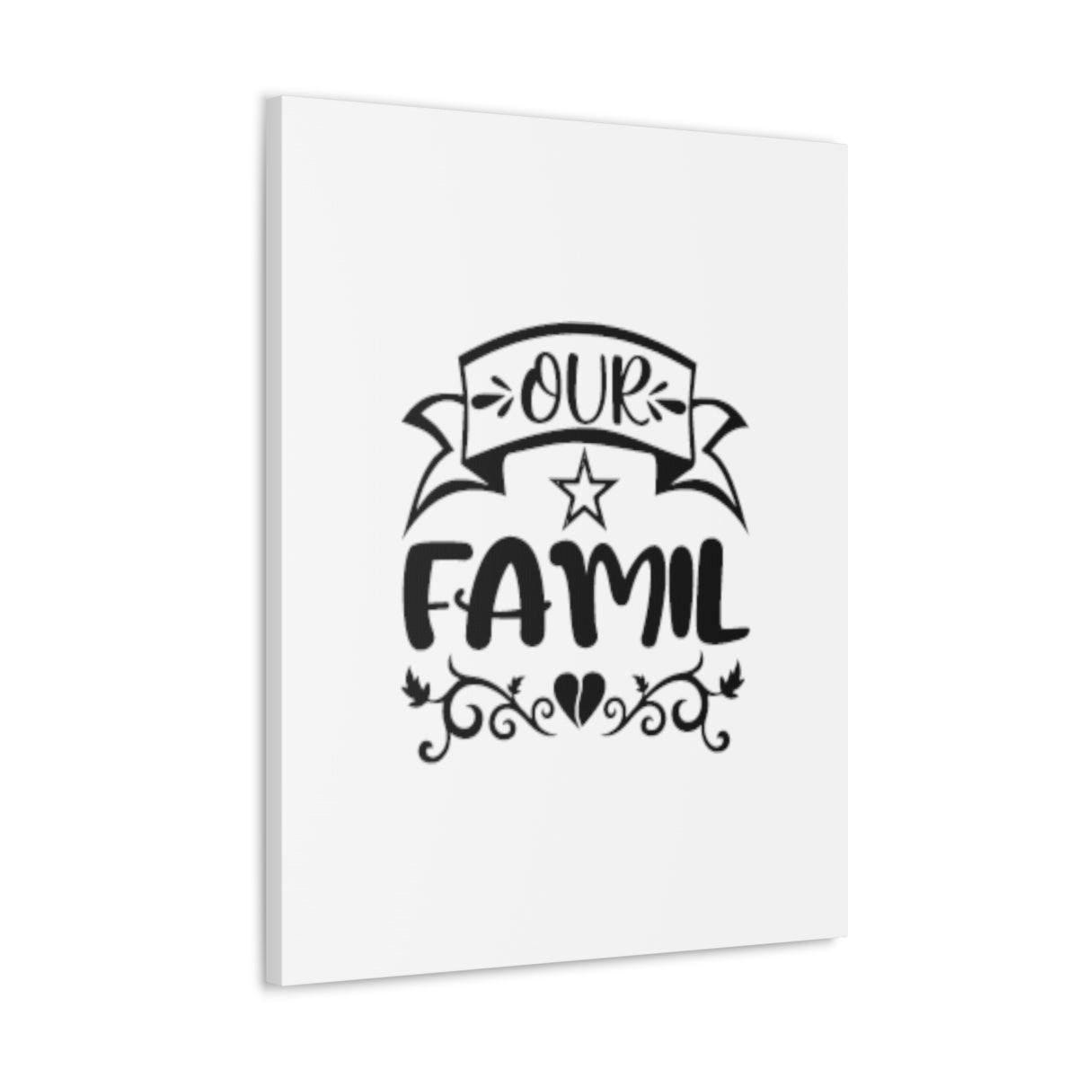 Our Family 1 John 4:20 Christian Wall Art Bible Verse Print Ready to Hang Unframed-Express Your Love Gifts