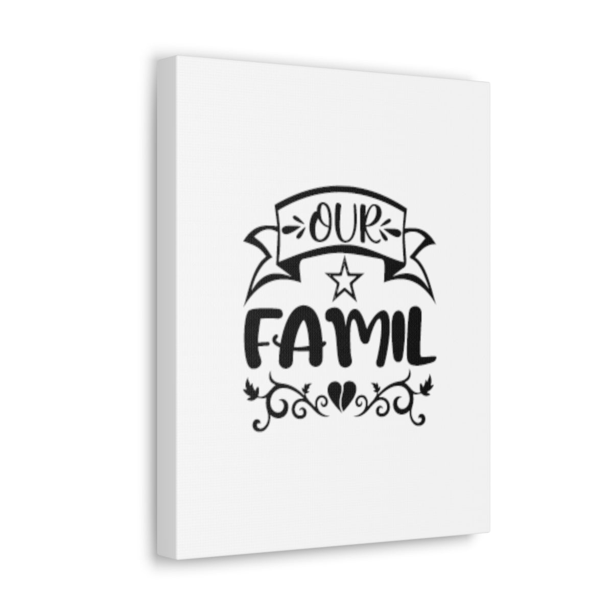 Our Family 1 John 4:20 Christian Wall Art Bible Verse Print Ready to Hang Unframed-Express Your Love Gifts