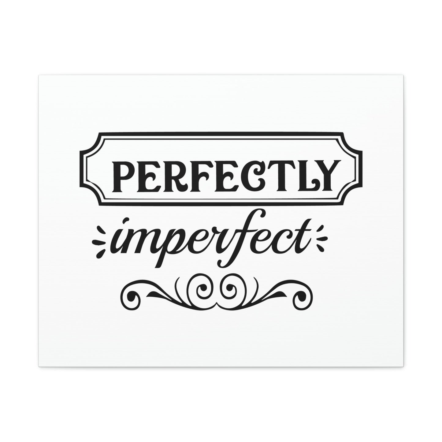 Perfectly Imperfect Job 9:20 Christian Wall Art Bible Verse Print Ready to Hang Unframed-Express Your Love Gifts