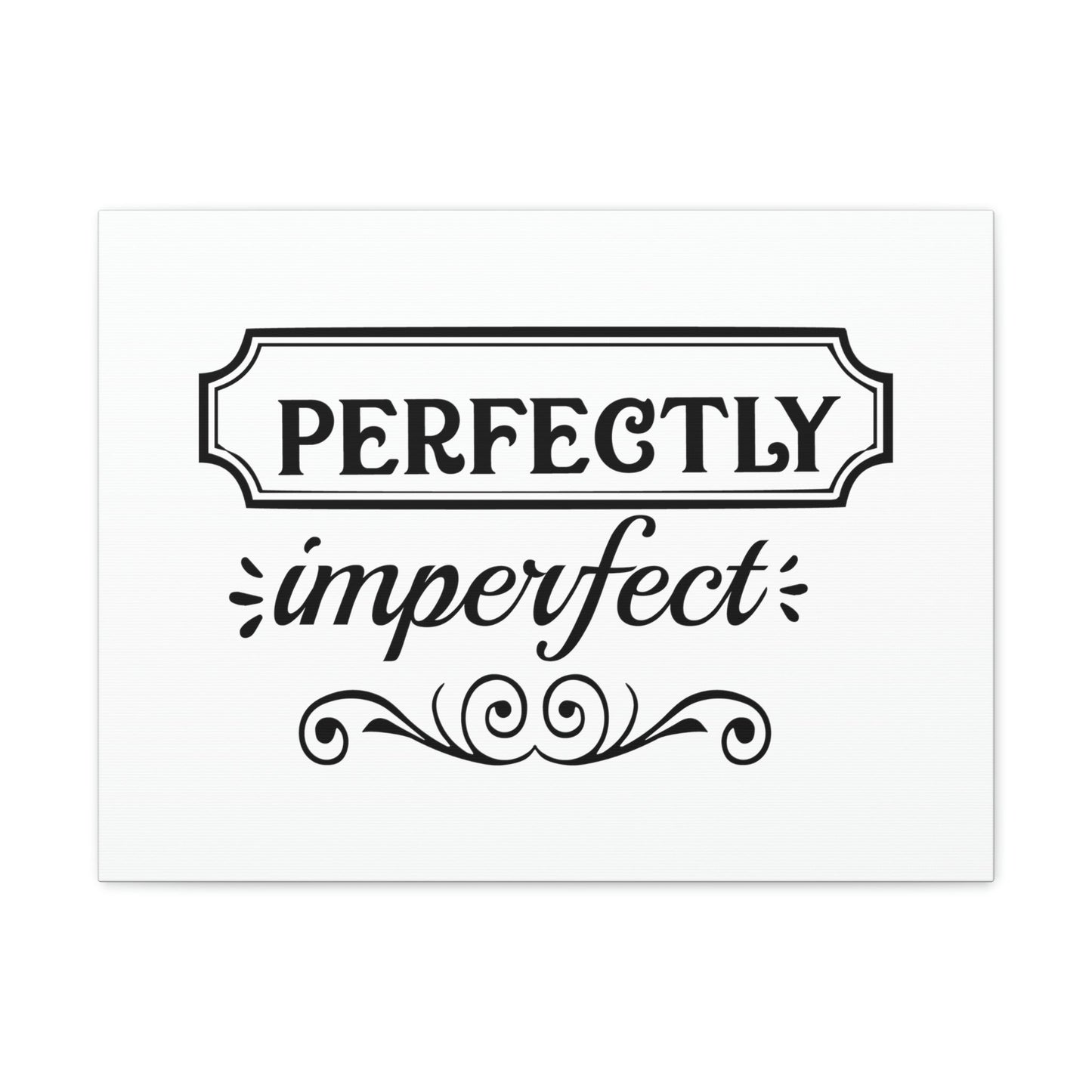 Perfectly Imperfect Job 9:20 Christian Wall Art Bible Verse Print Ready to Hang Unframed-Express Your Love Gifts