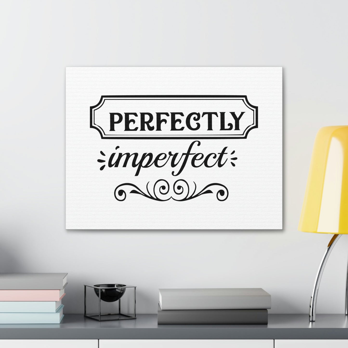 Perfectly Imperfect Job 9:20 Christian Wall Art Bible Verse Print Ready to Hang Unframed-Express Your Love Gifts