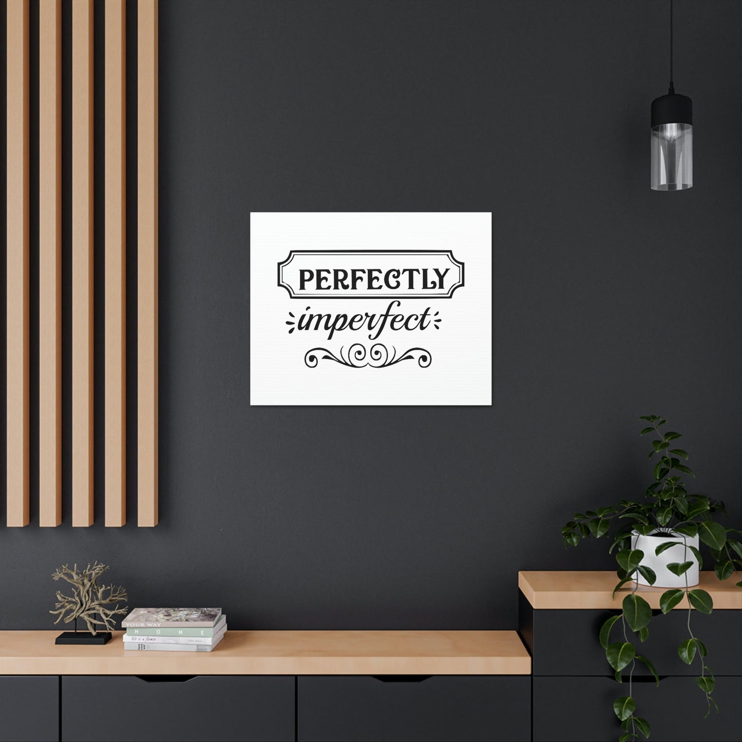 Perfectly Imperfect Job 9:20 Christian Wall Art Bible Verse Print Ready to Hang Unframed-Express Your Love Gifts