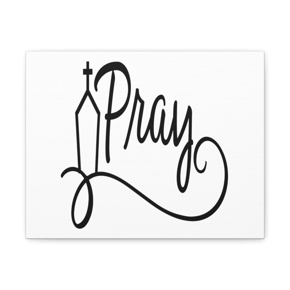 Pray Church 1 Thessalonians 5:16-18 Christian Wall Art Print Ready to Hang Unframed-Express Your Love Gifts