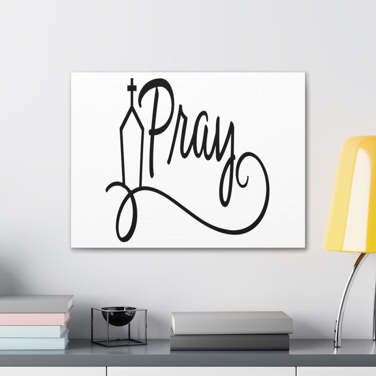 Scripture Walls Pray Church 1 Thessalonians 5:16-18 Christian Wall Art Print Ready to Hang Unframed-Express Your Love Gifts