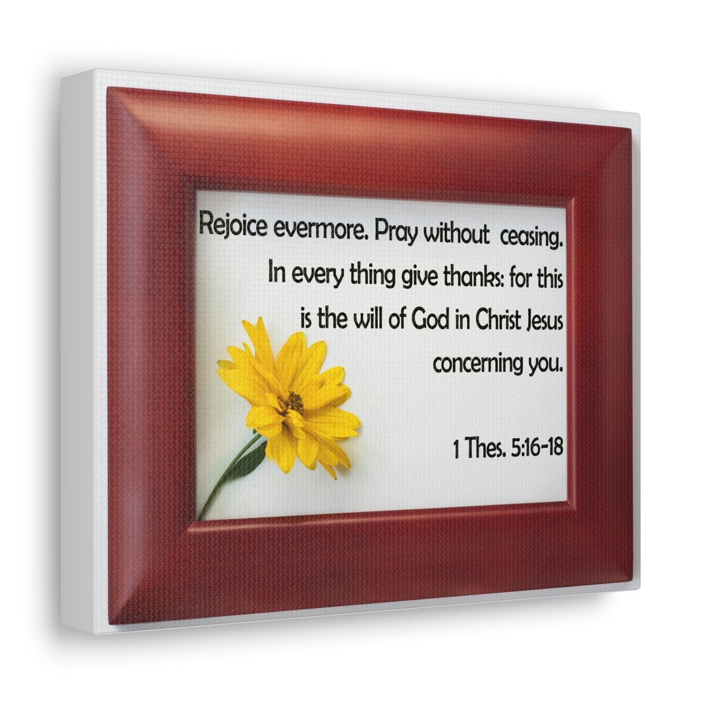 Scripture Walls Pray Without Ceasing 1 Thessalonians 5:16 Bible Verse Canvas Christian Wall Art Bible Verse Print Ready To Hang Unframed-Express Your Love Gifts