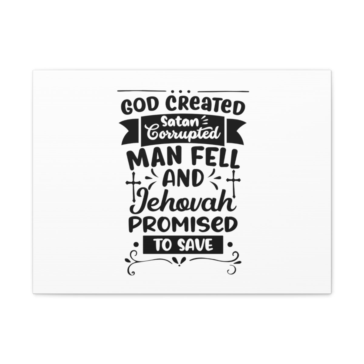 Promised To Save Psalm 116:8 Christian Wall Art Bible Verse Print Ready to Hang Unframed-Express Your Love Gifts