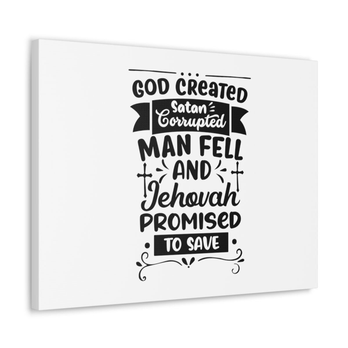 Promised To Save Psalm 116:8 Christian Wall Art Bible Verse Print Ready to Hang Unframed-Express Your Love Gifts