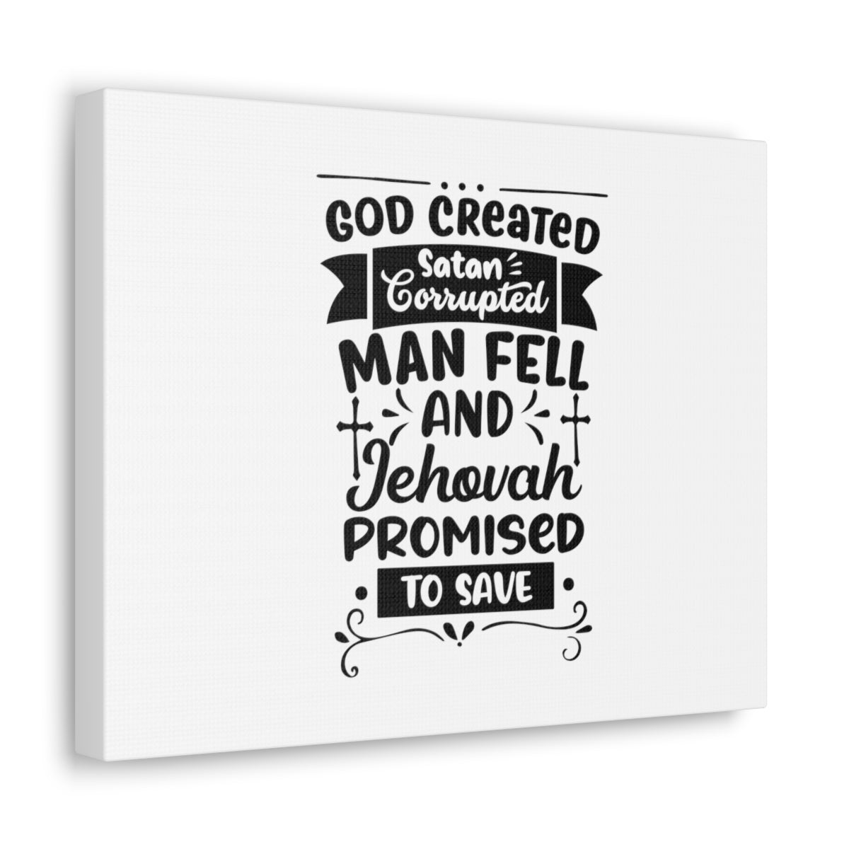 Promised To Save Psalm 116:8 Christian Wall Art Bible Verse Print Ready to Hang Unframed-Express Your Love Gifts