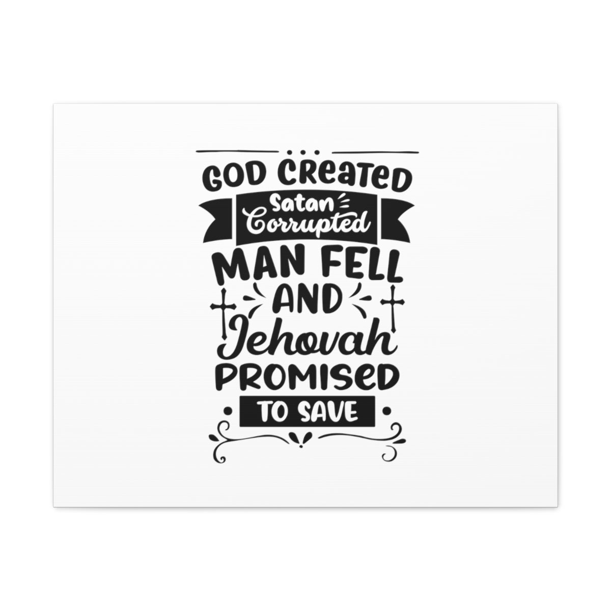 Promised To Save Psalm 116:8 Christian Wall Art Bible Verse Print Ready to Hang Unframed-Express Your Love Gifts