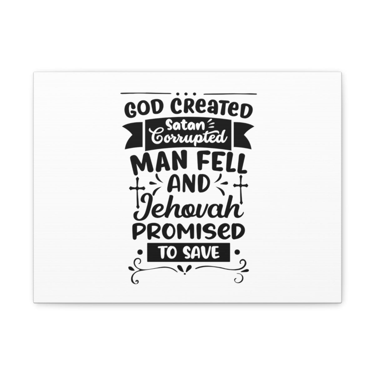 Promised To Save Psalm 116:8 Christian Wall Art Bible Verse Print Ready to Hang Unframed-Express Your Love Gifts