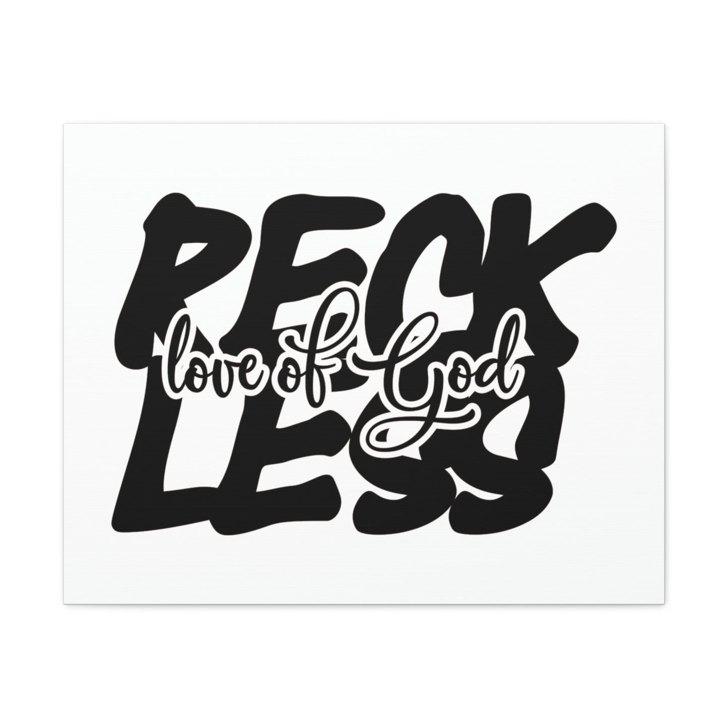 Scripture Walls Reckless Love Of God Psalm 36:7 Christian Wall Art Print Ready to Hang Unframed-Express Your Love Gifts