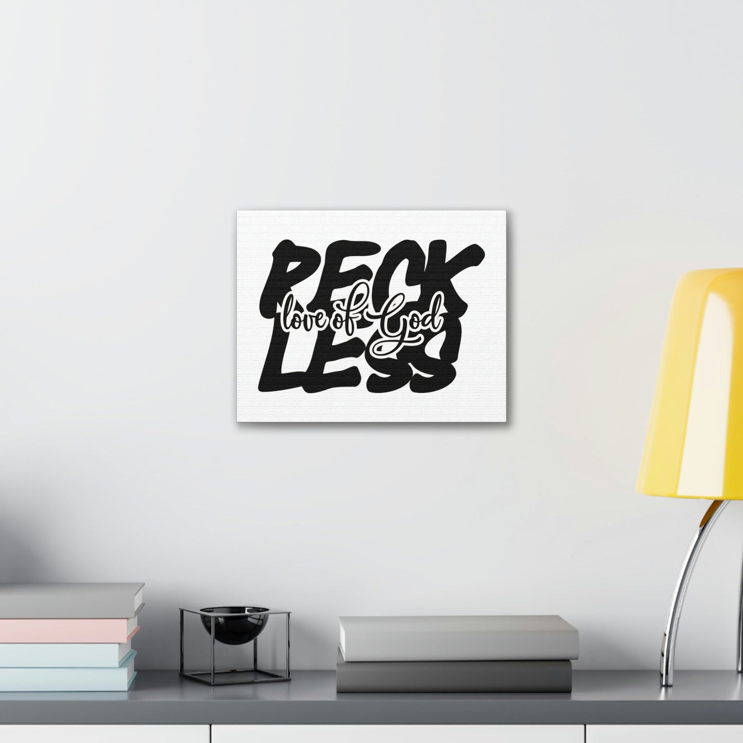 Scripture Walls Reckless Love Of God Psalm 36:7 Christian Wall Art Print Ready to Hang Unframed-Express Your Love Gifts