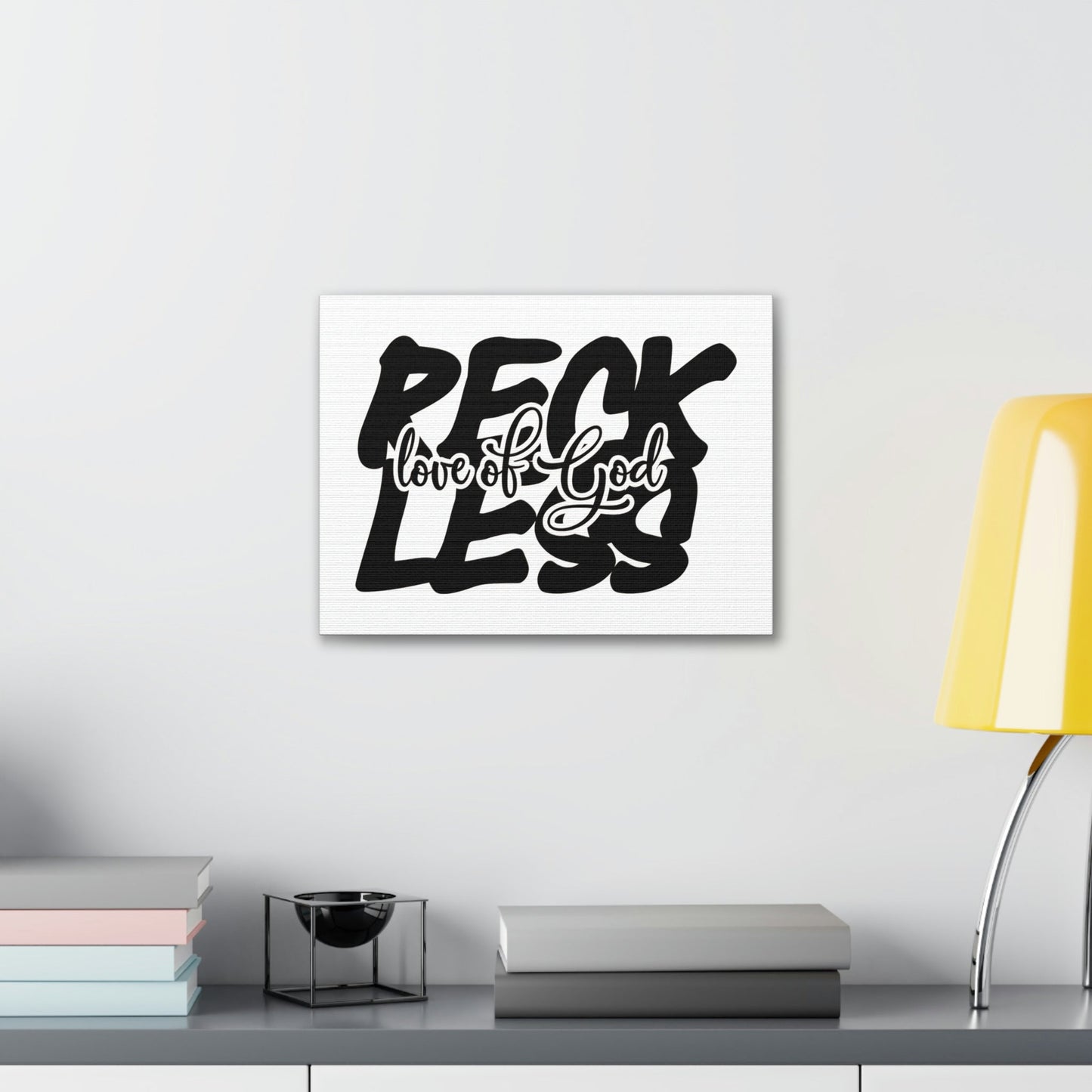 Scripture Walls Reckless Love Of God Psalm 36:7 Christian Wall Art Print Ready to Hang Unframed-Express Your Love Gifts