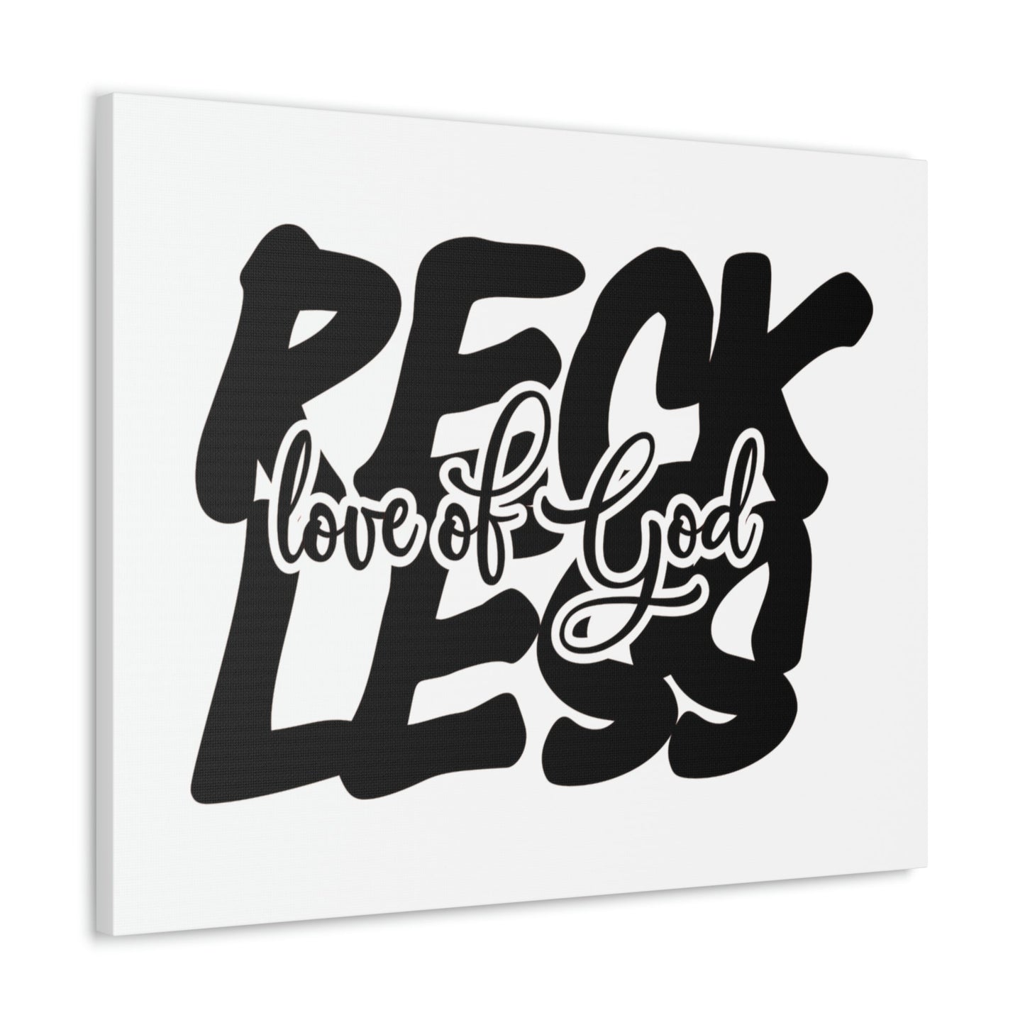 Scripture Walls Reckless Love Of God Psalm 36:7 Christian Wall Art Print Ready to Hang Unframed-Express Your Love Gifts