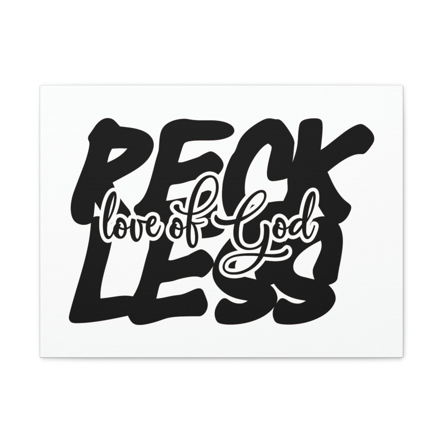 Scripture Walls Reckless Love Of God Psalm 36:7 Christian Wall Art Print Ready to Hang Unframed-Express Your Love Gifts