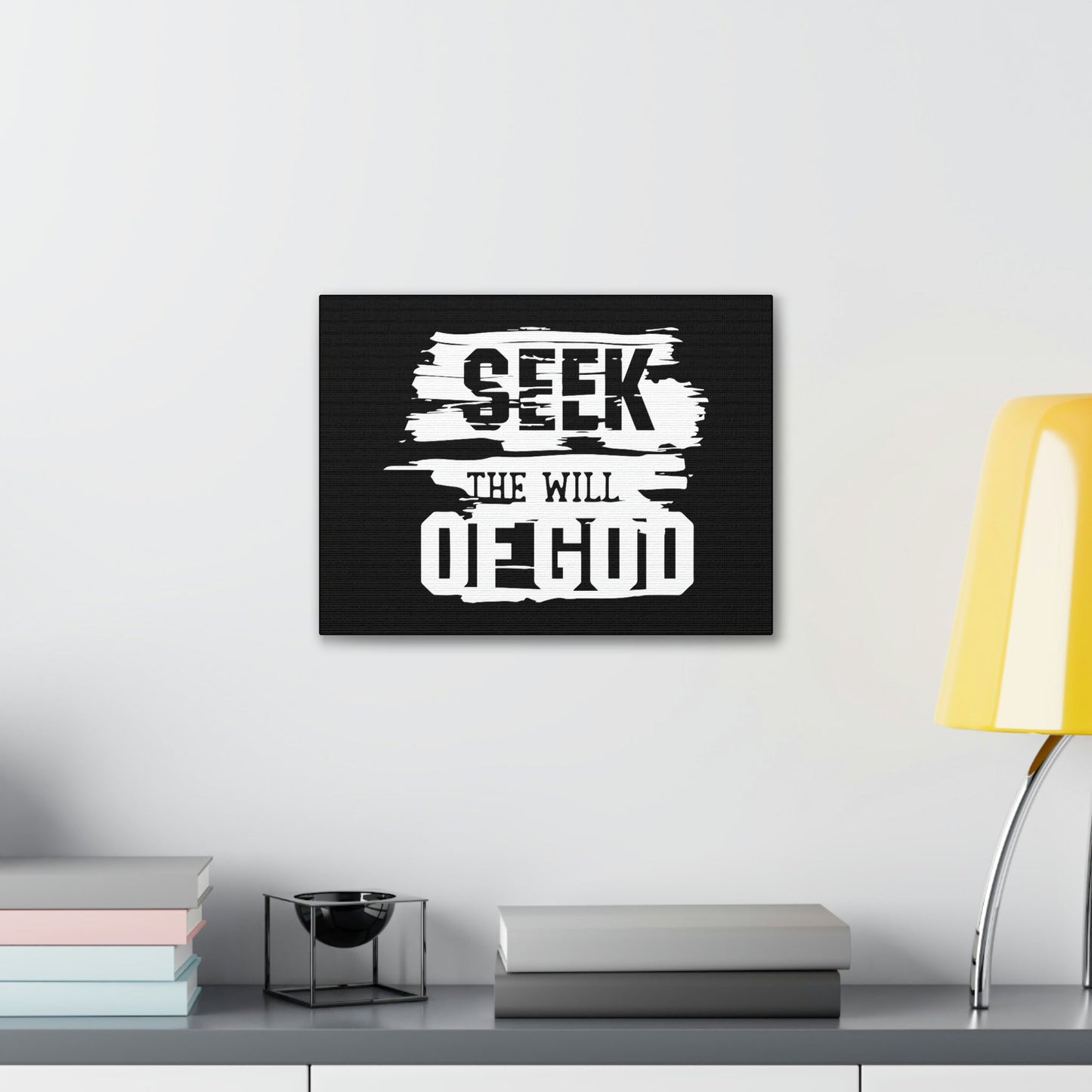 Seek The Will Of God Matthew 6:33 Christian Wall Art Bible Verse Print Ready to Hang Unframed-Express Your Love Gifts