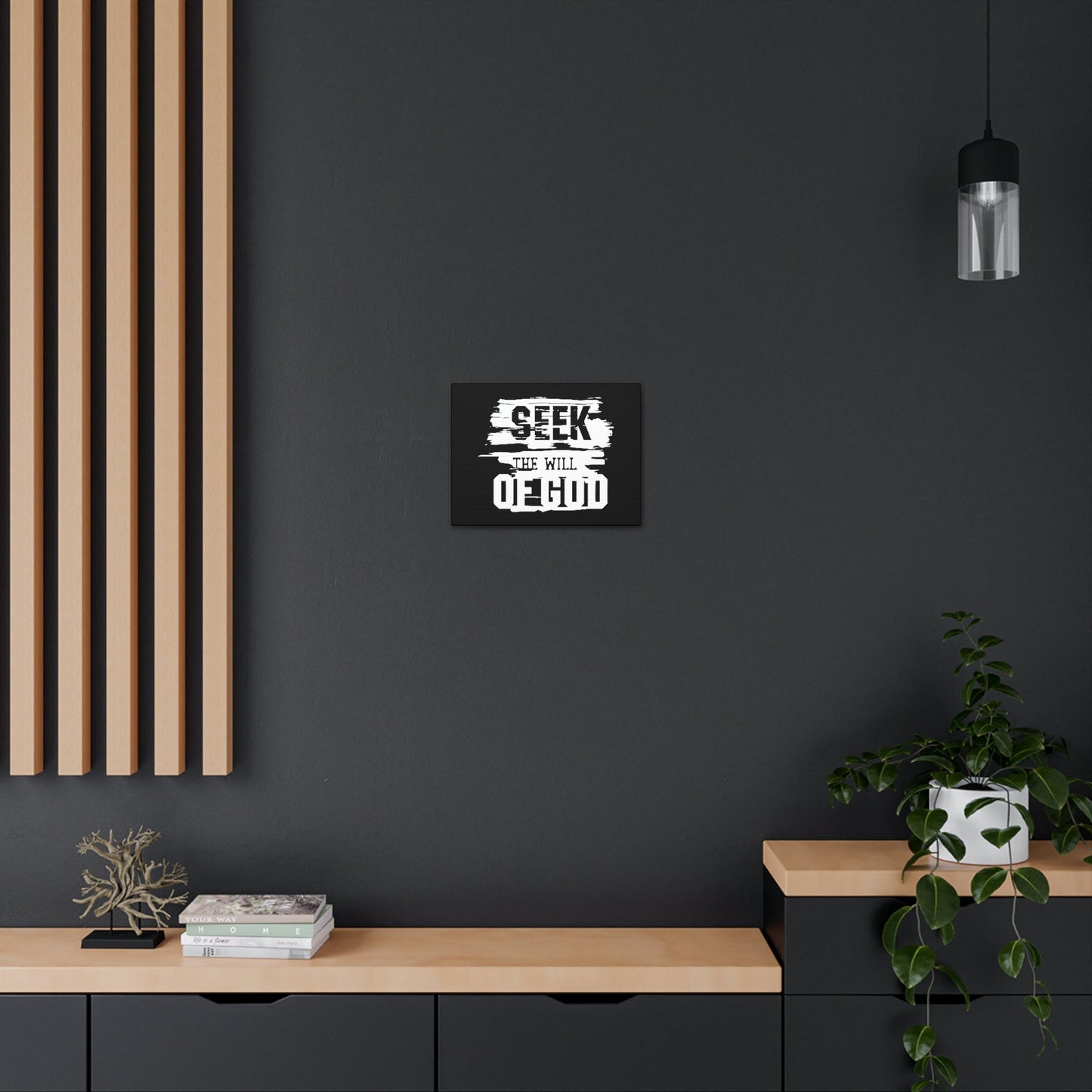 Seek The Will Of God Matthew 6:33 Christian Wall Art Bible Verse Print Ready to Hang Unframed-Express Your Love Gifts