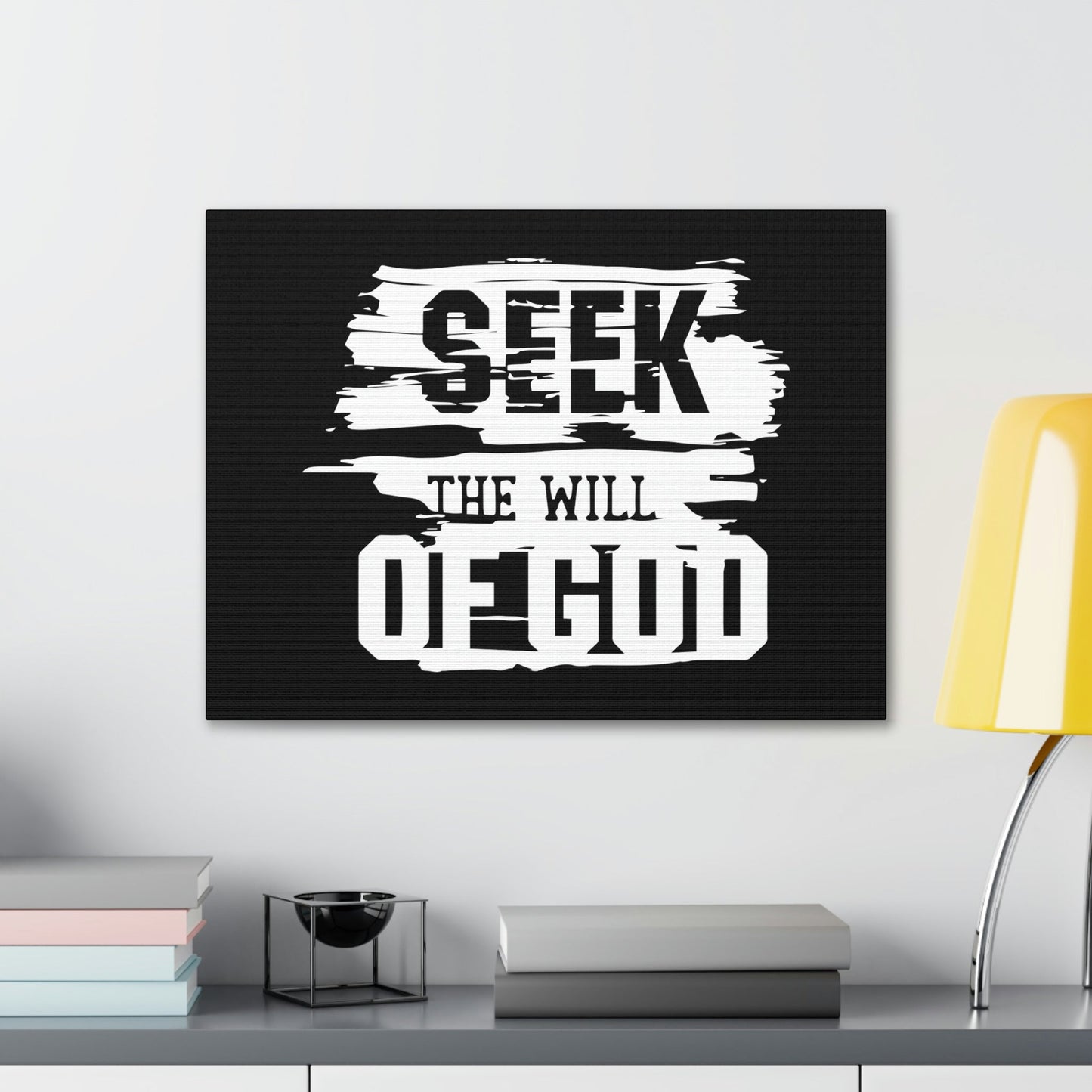 Seek The Will Of God Matthew 6:33 Christian Wall Art Bible Verse Print Ready to Hang Unframed-Express Your Love Gifts
