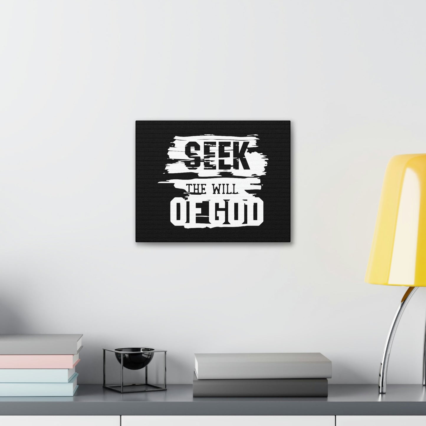 Seek The Will Of God Matthew 6:33 Christian Wall Art Bible Verse Print Ready to Hang Unframed-Express Your Love Gifts