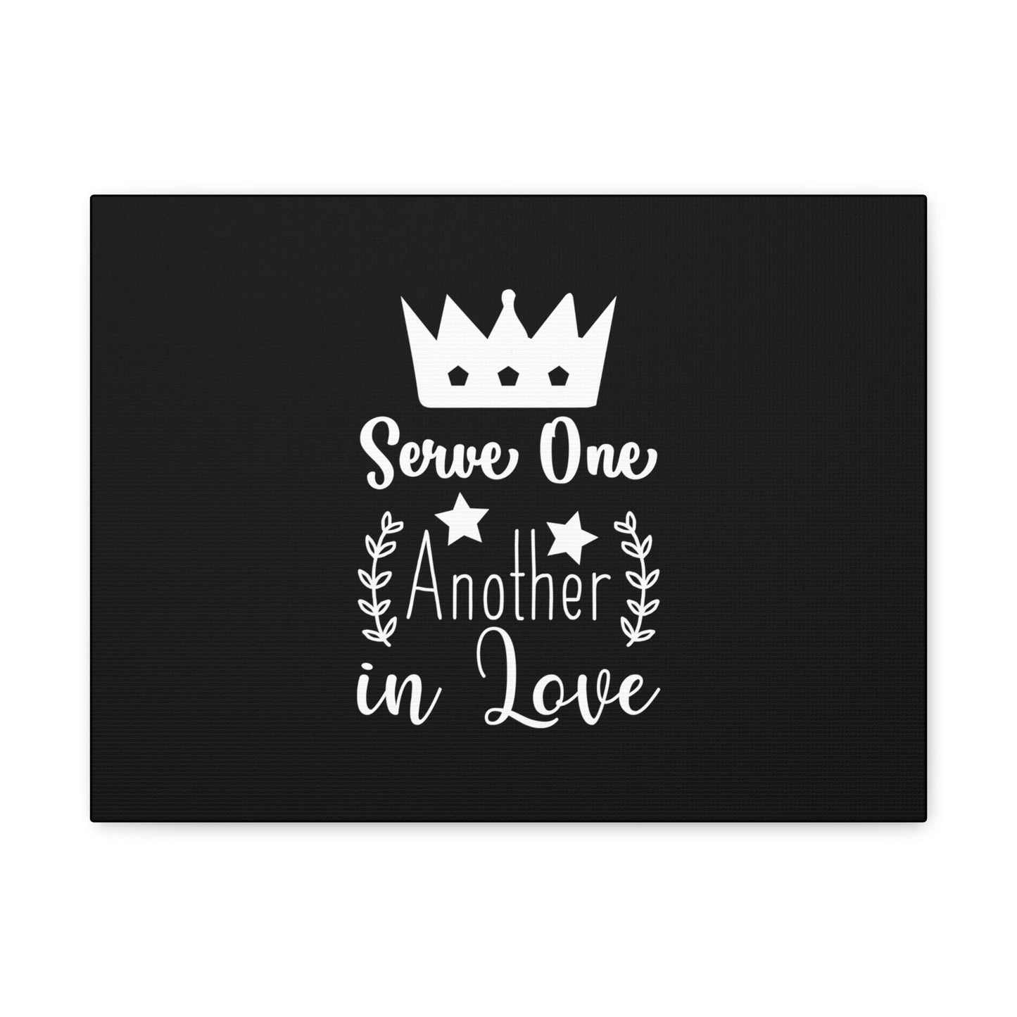 Serve One Another In Love Ephesians 5:21 Christian Wall Art Bible Verse Print Ready to Hang Unframed-Express Your Love Gifts