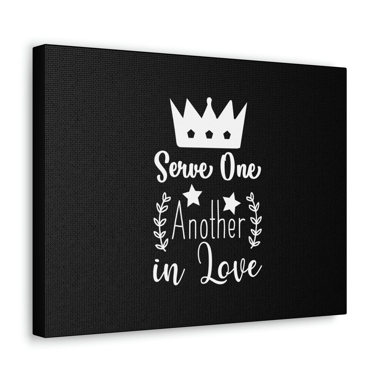 Serve One Another In Love Ephesians 5:21 Christian Wall Art Bible Verse Print Ready to Hang Unframed-Express Your Love Gifts