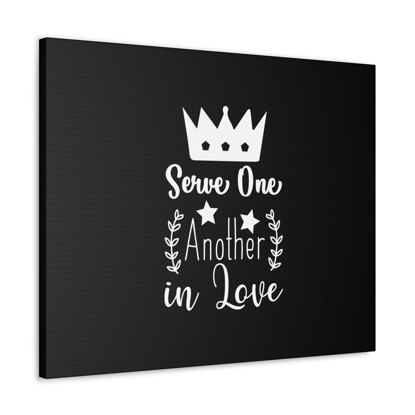 Serve One Another In Love Ephesians 5:21 Christian Wall Art Bible Verse Print Ready to Hang Unframed-Express Your Love Gifts