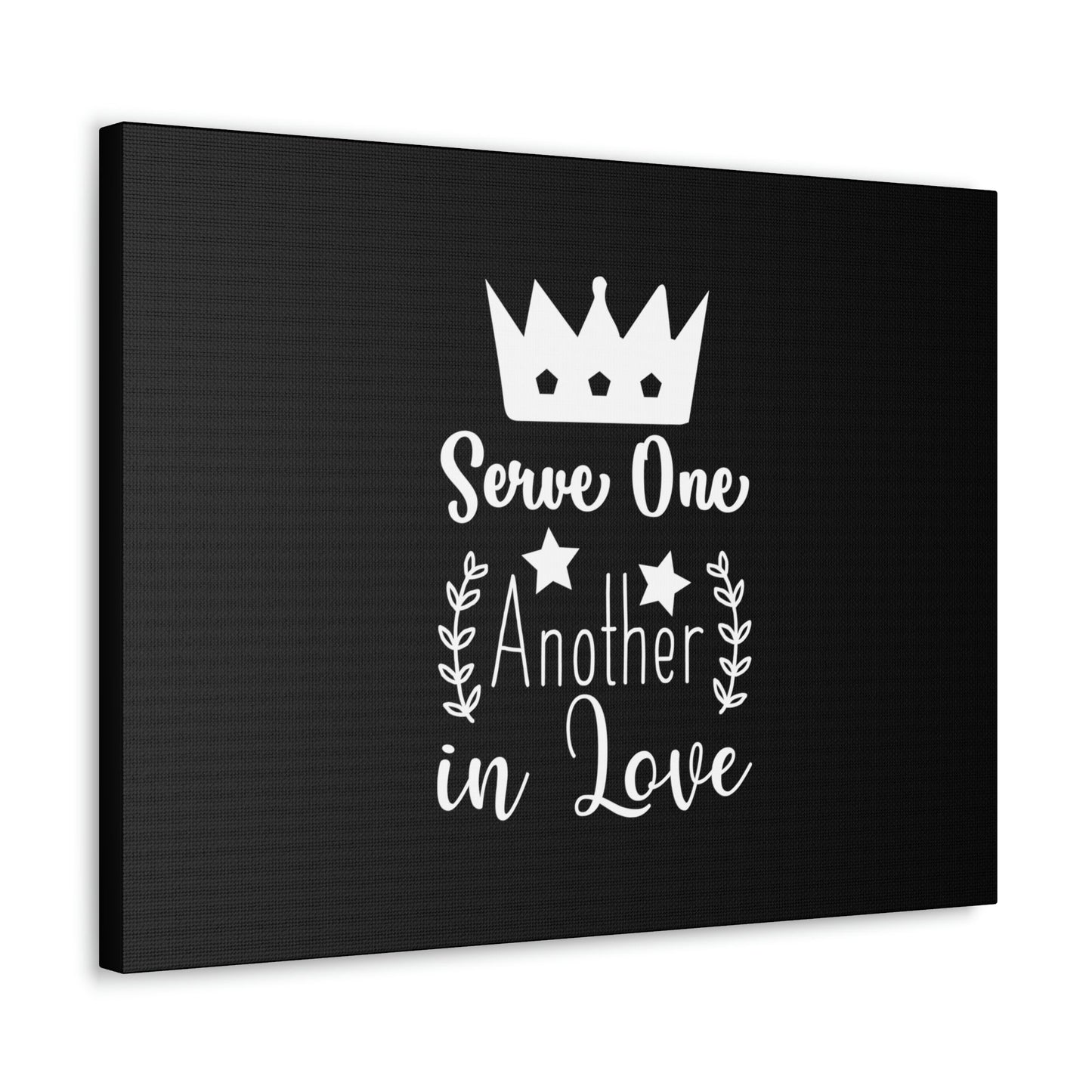 Serve One Another In Love Ephesians 5:21 Christian Wall Art Bible Verse Print Ready to Hang Unframed-Express Your Love Gifts